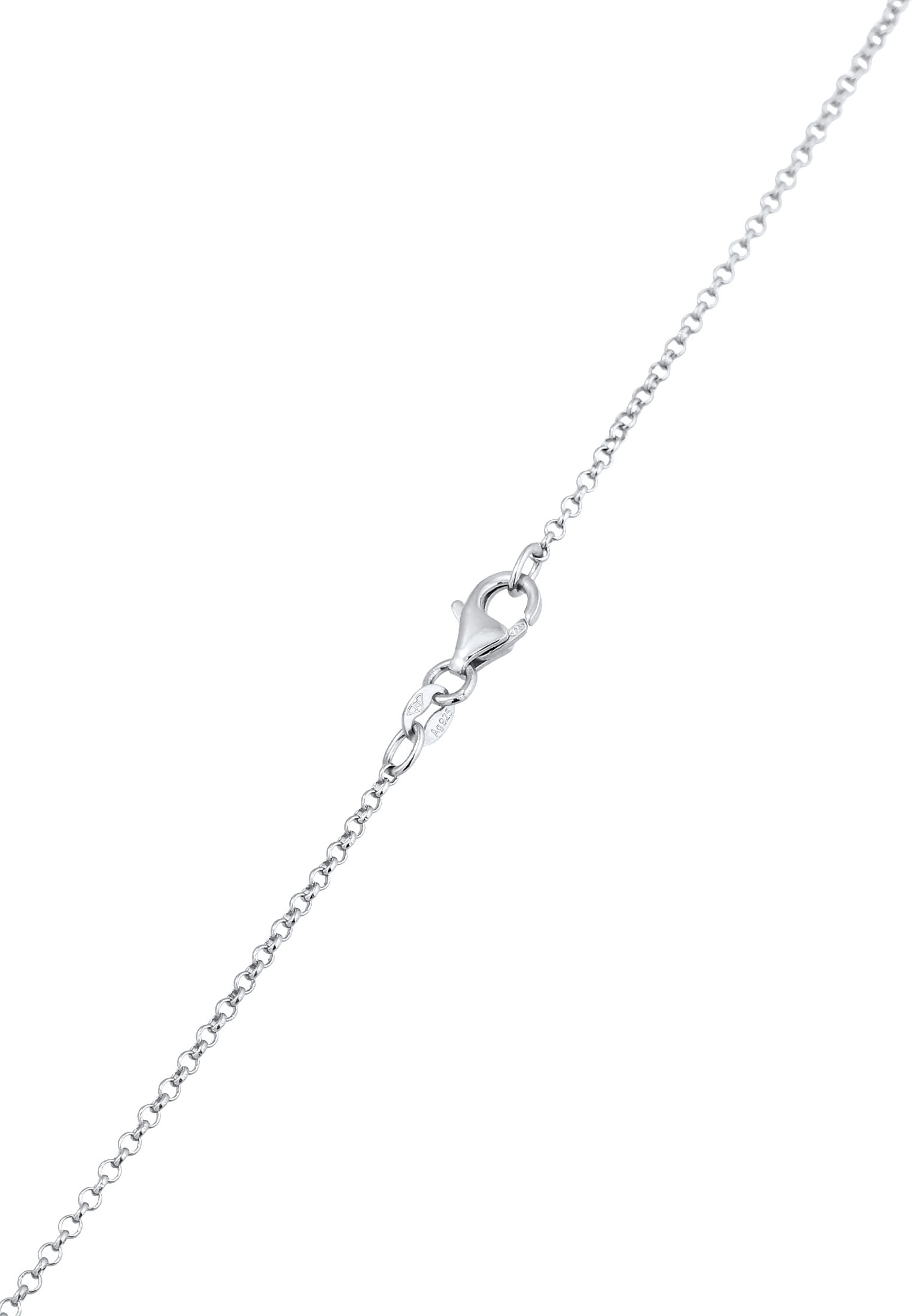 Elli Ohrring und Ketten Set »Schmuckset Kette Creolen Ohrringe Kreuz Religion 925 Silber«