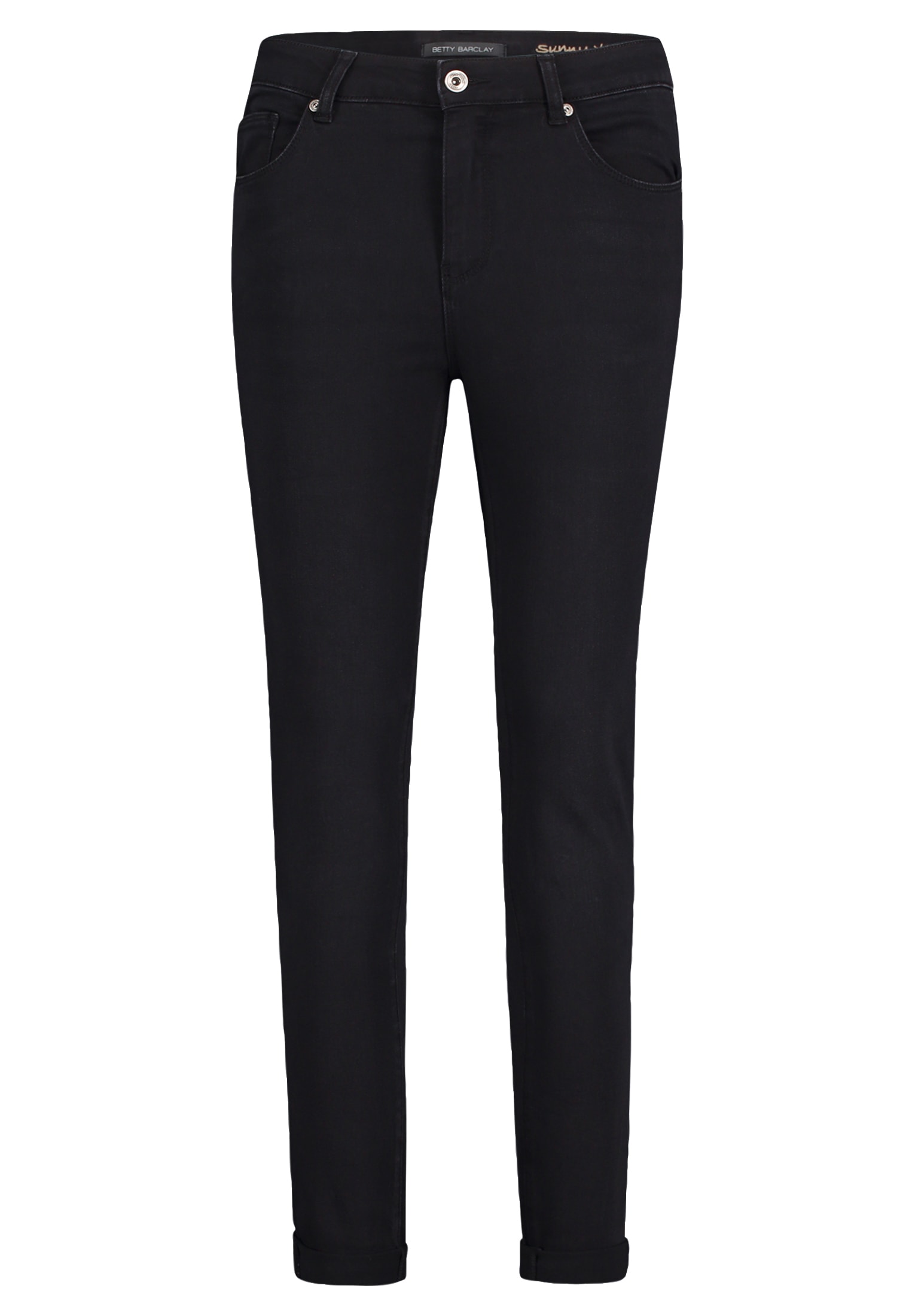 Betty Barclay Damen Relaxhose »Basic-Jeans mit Waschung«, Größe 46