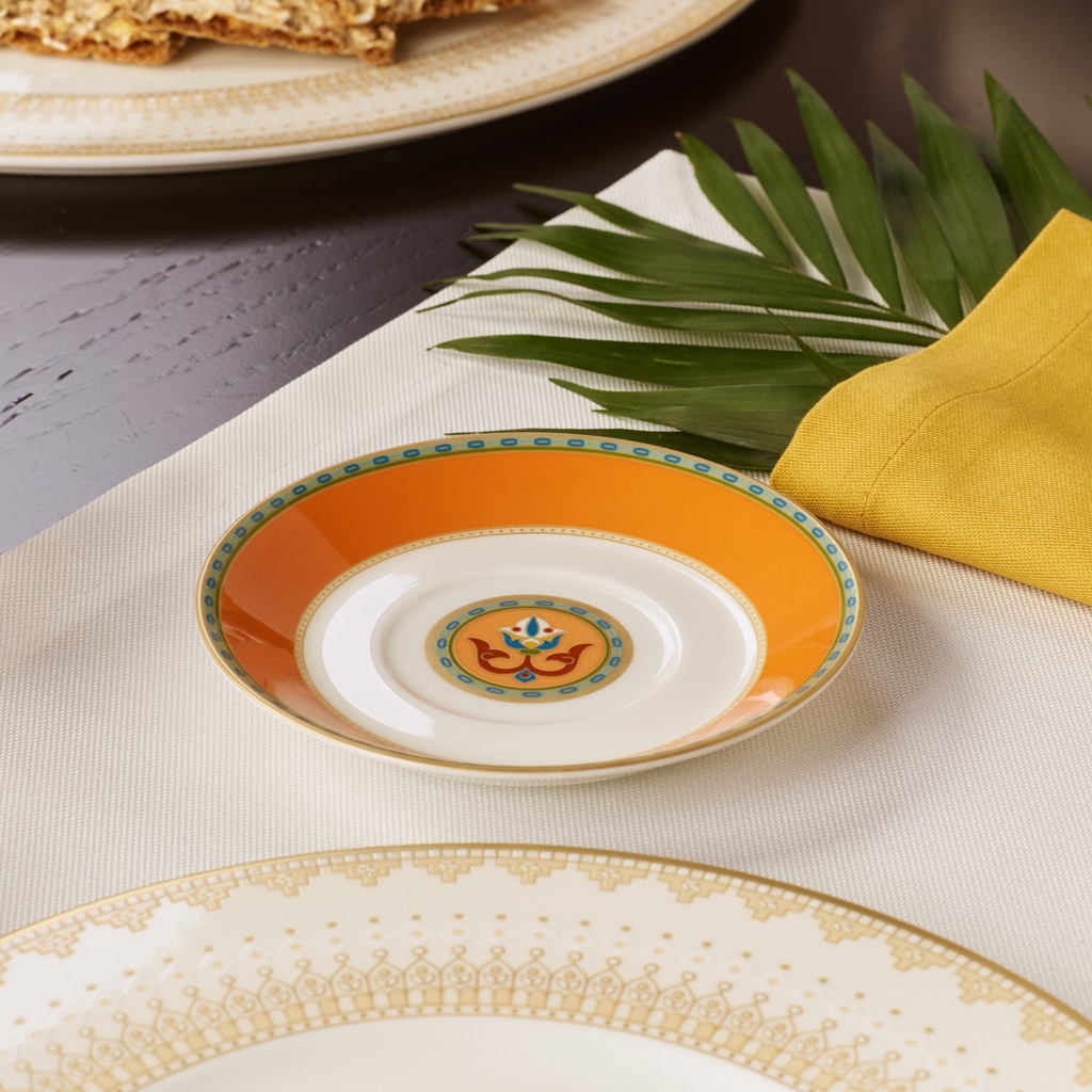 Villeroy & Boch Tasse »Espressotassen mit Untertassen Samarkand 50 ml 12er Set bunt«