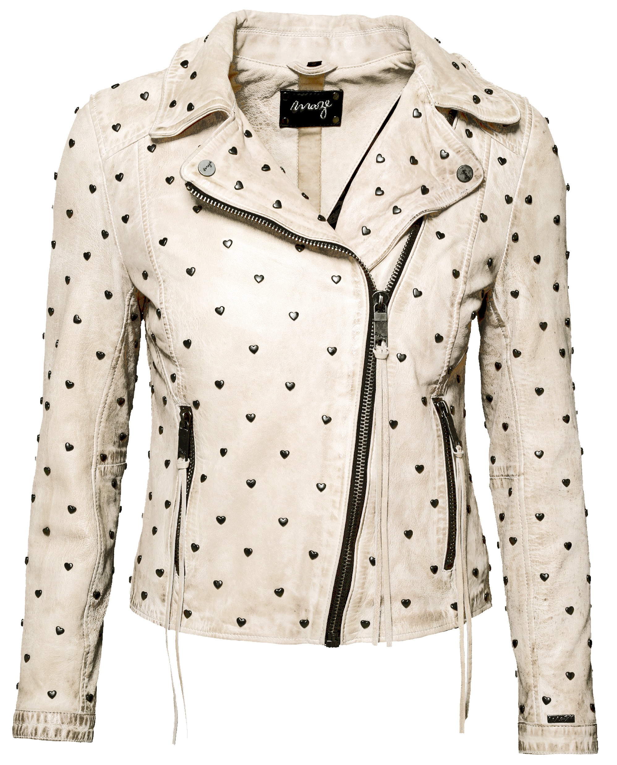 Maze Bikerjacke »Lederjacke Heart«