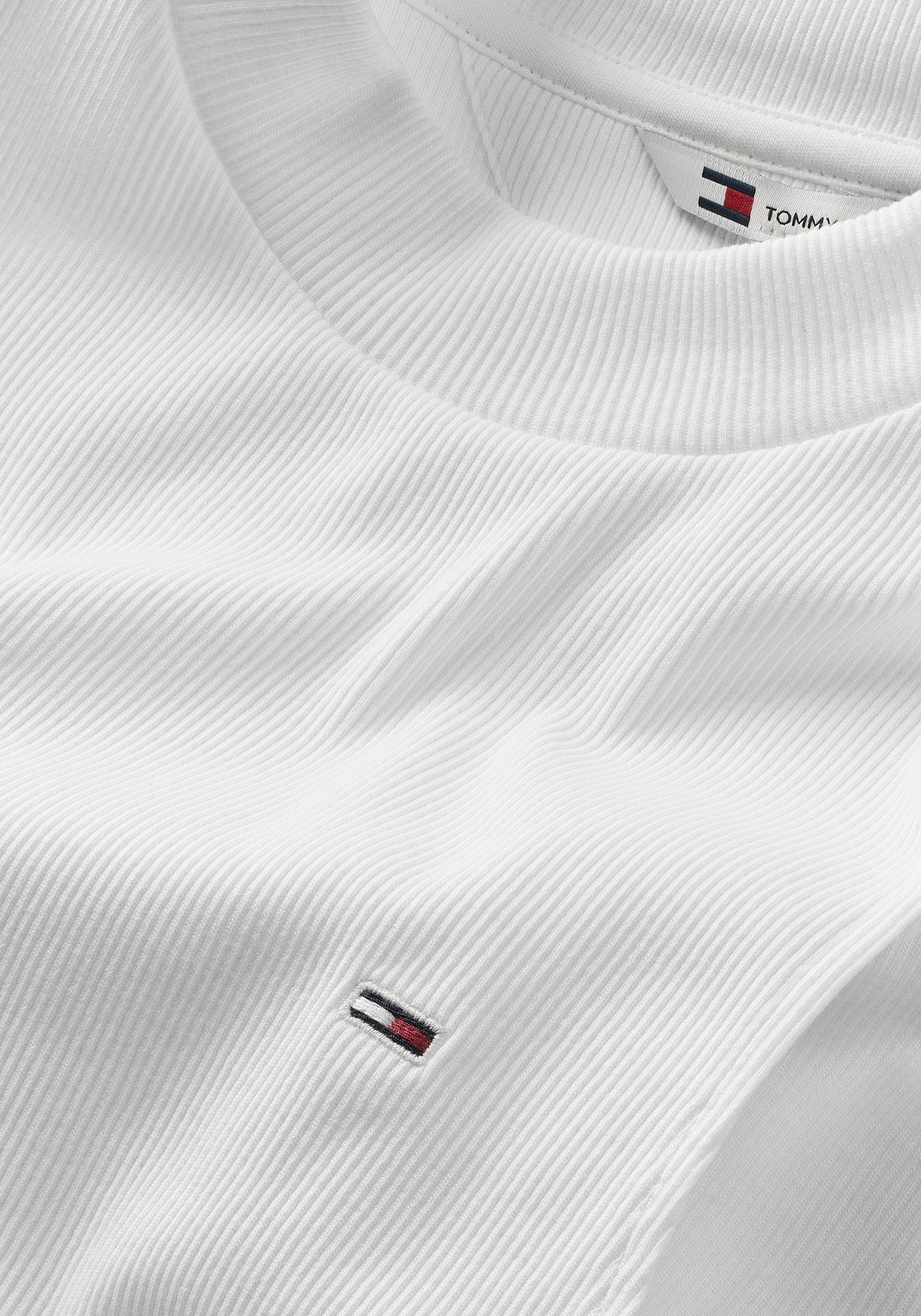 Tommy Jeans Tanktop »TJW CRP MOCKNECK RIB TANK«, mit Logostickerei