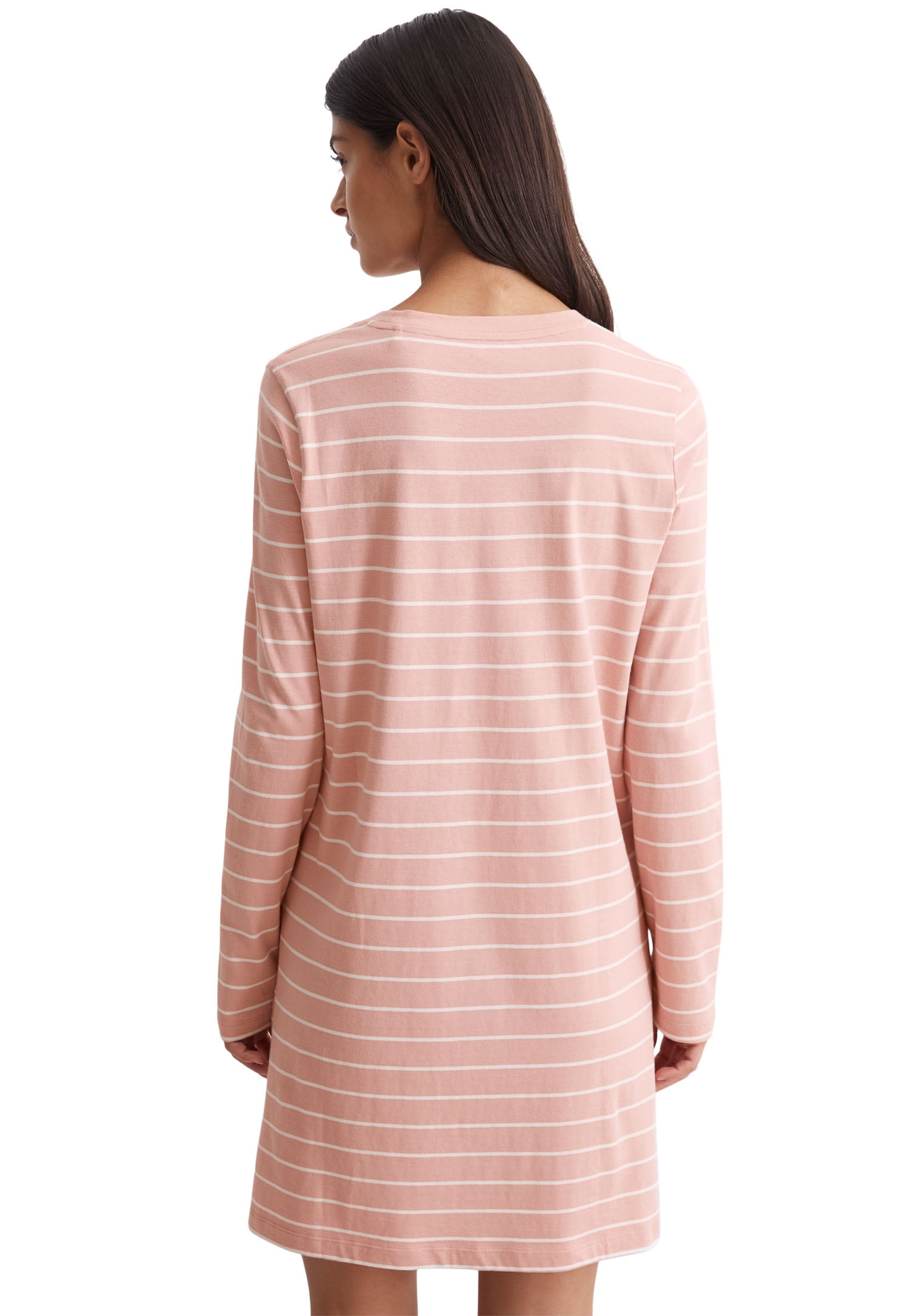 Marc O'Polo Nachthemd »Mix & Match Cotton-Woven«, mit lockerem und geradem Schnitt