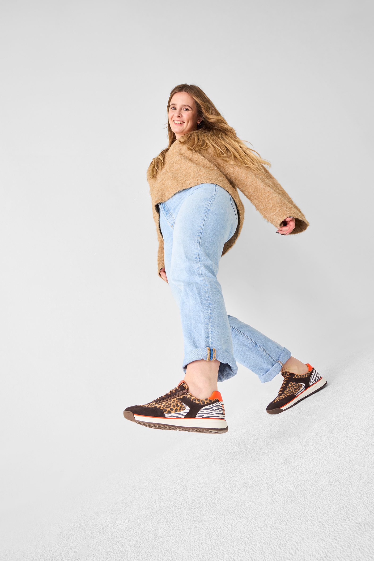 Waldläufer Sneaker »H-Carmen«  Schnürschuh, Bequemschuh, Reißverschluss, in Komfortweite H