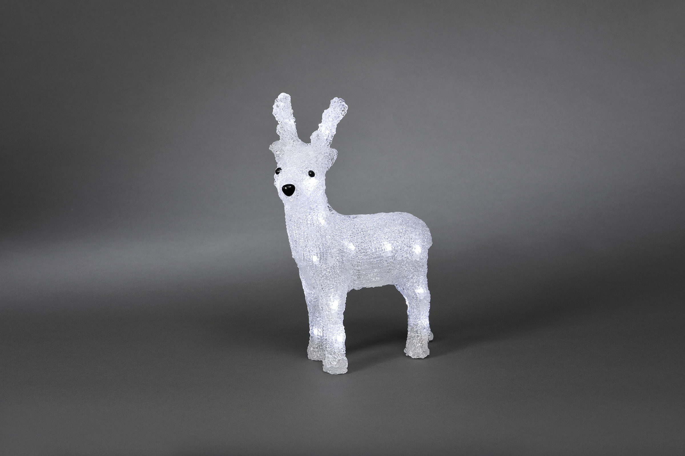KONSTSMIDE Weihnachtsfigur »Weihnachtsdeko«, (1 St.), LED Acryl Rentier, 24 kalt  weiße Dioden kaufen im OTTO Online Shop | Dekofiguren