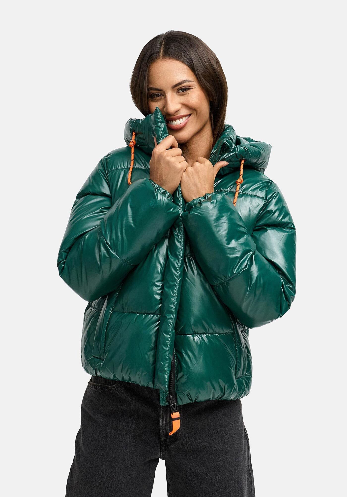 Marikoo Winterjacke »Marikoo Skyraa Damen Winter Steppjacke N097«