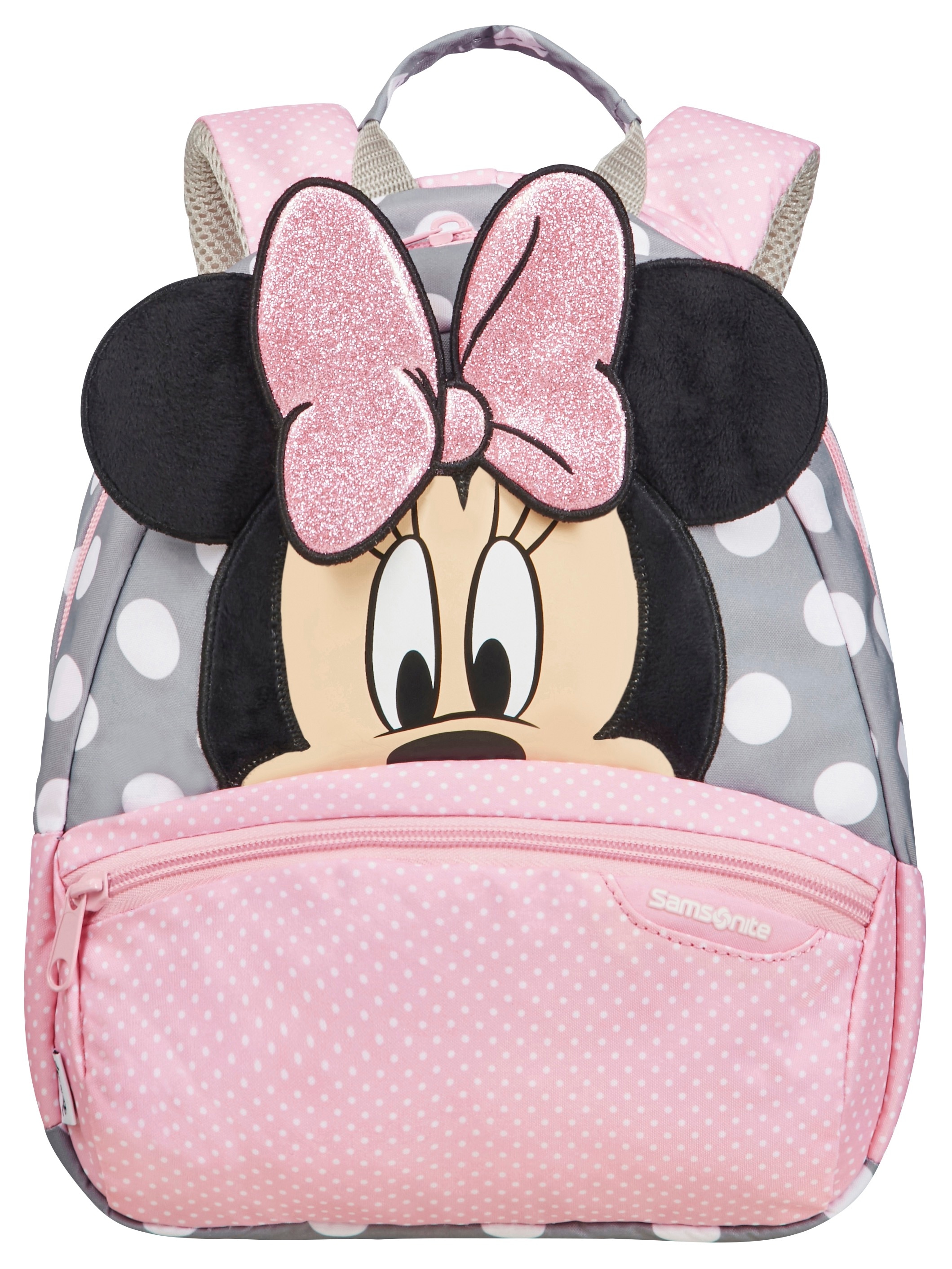 Samsonite Kinderrucksack »Disney Ultimate 2.0, S, Minnie Glitter«, Kinderrucksack Kindergartenrucksack Kinderfreizeitrucksack