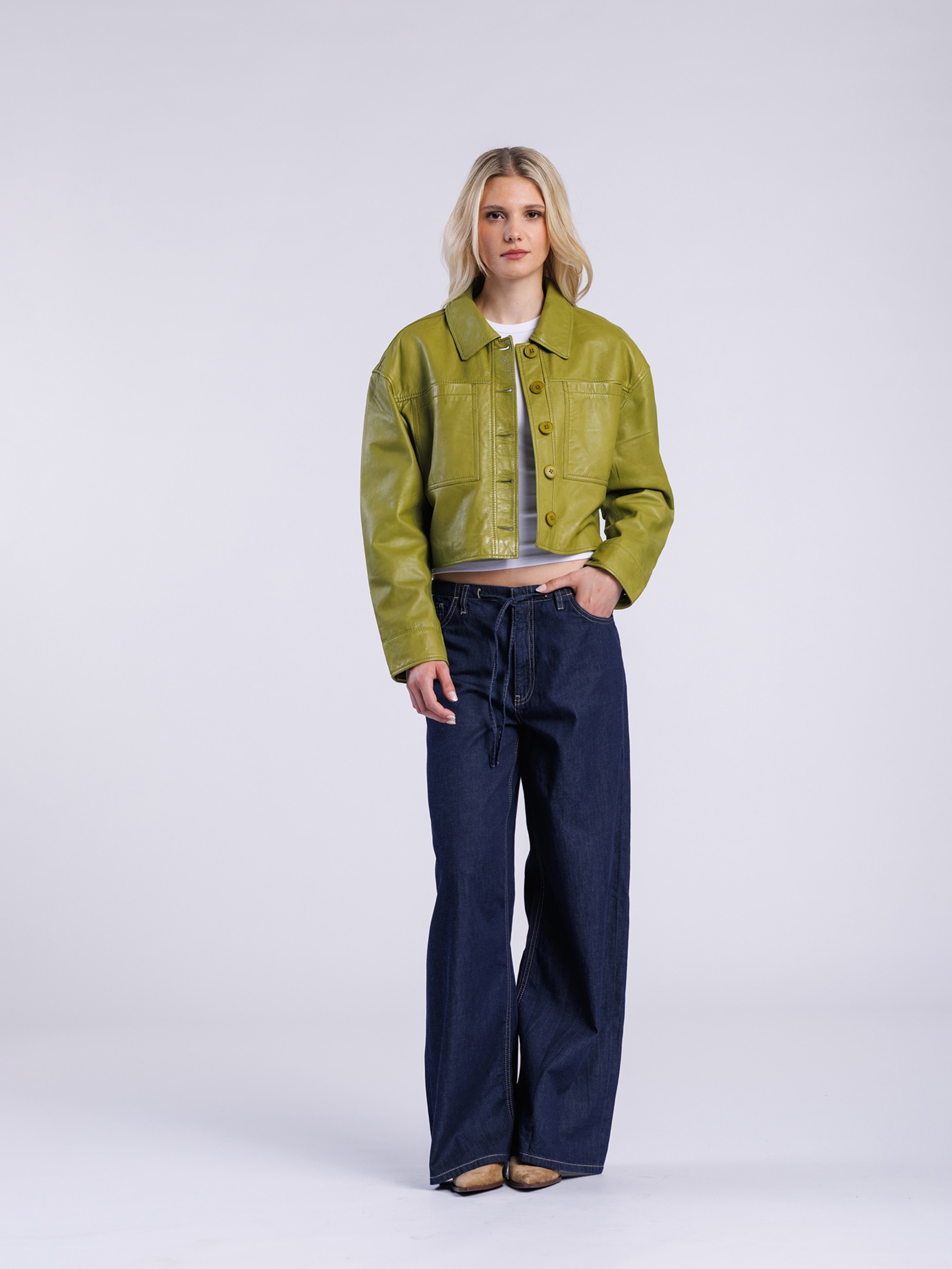 Freaky Nation Lederjacke »Jenna-FN«