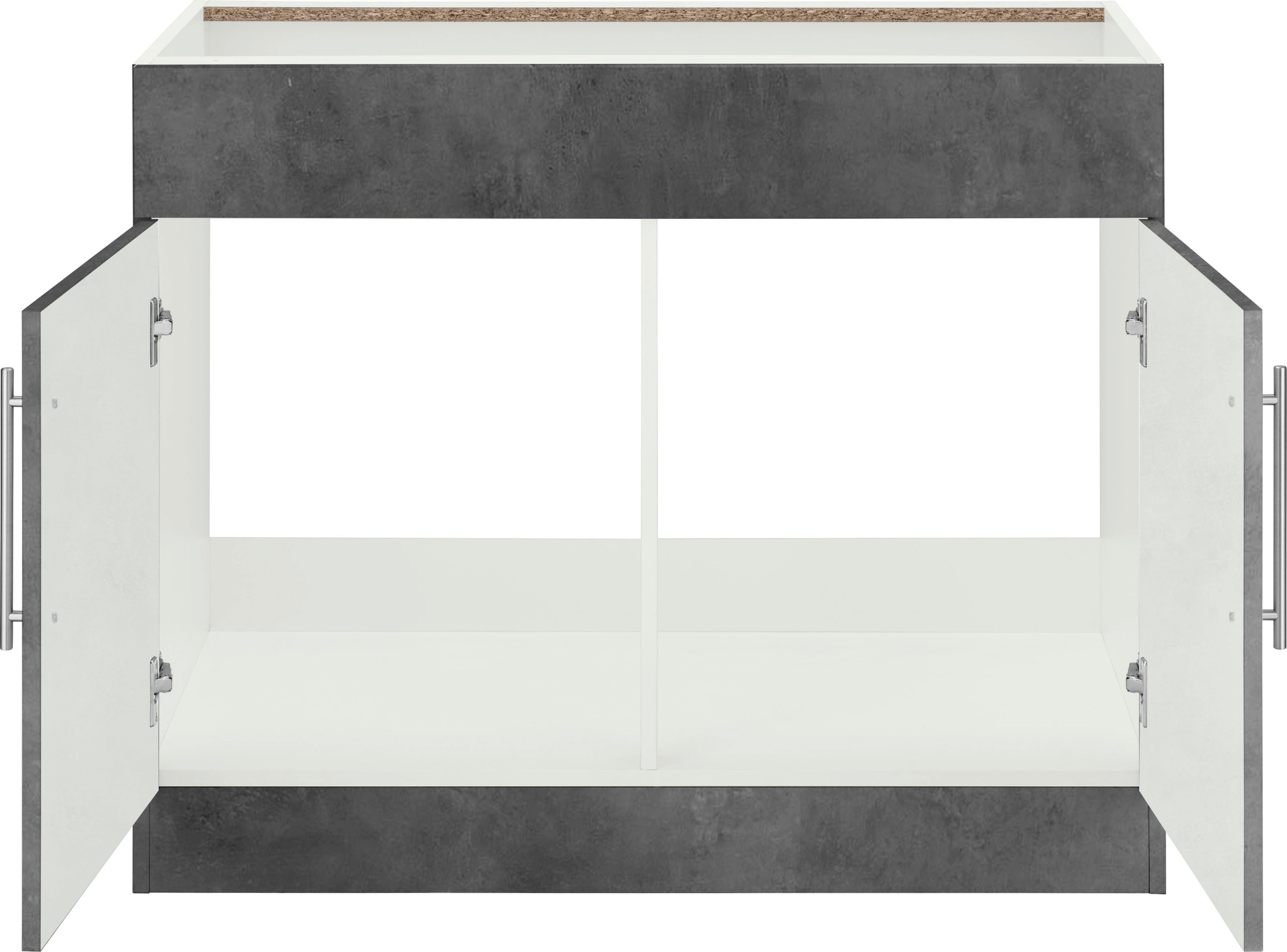 wiho Küchen Spülenschrank »Cali«, 100 cm breit, ohne Arbeitsplatte