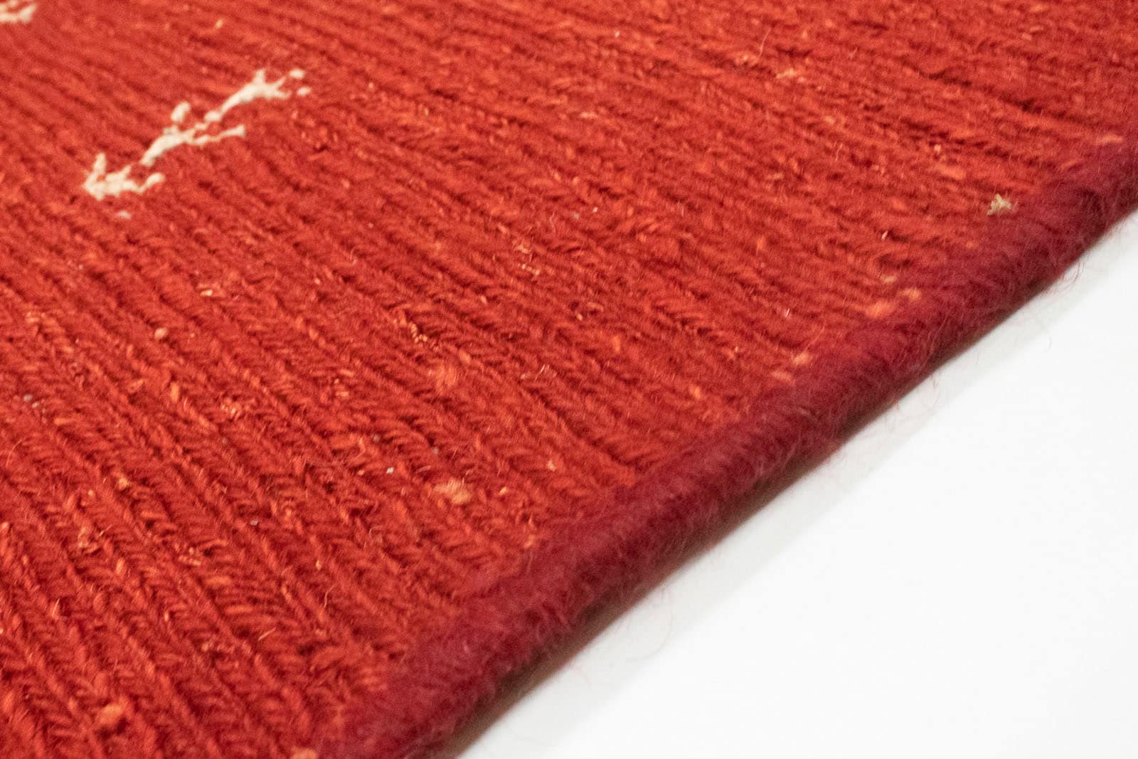OTTO »Gabbeh Teppich bei rechteckig, Wollteppich rot«, handgeknüpft morgenland handgeknüpft