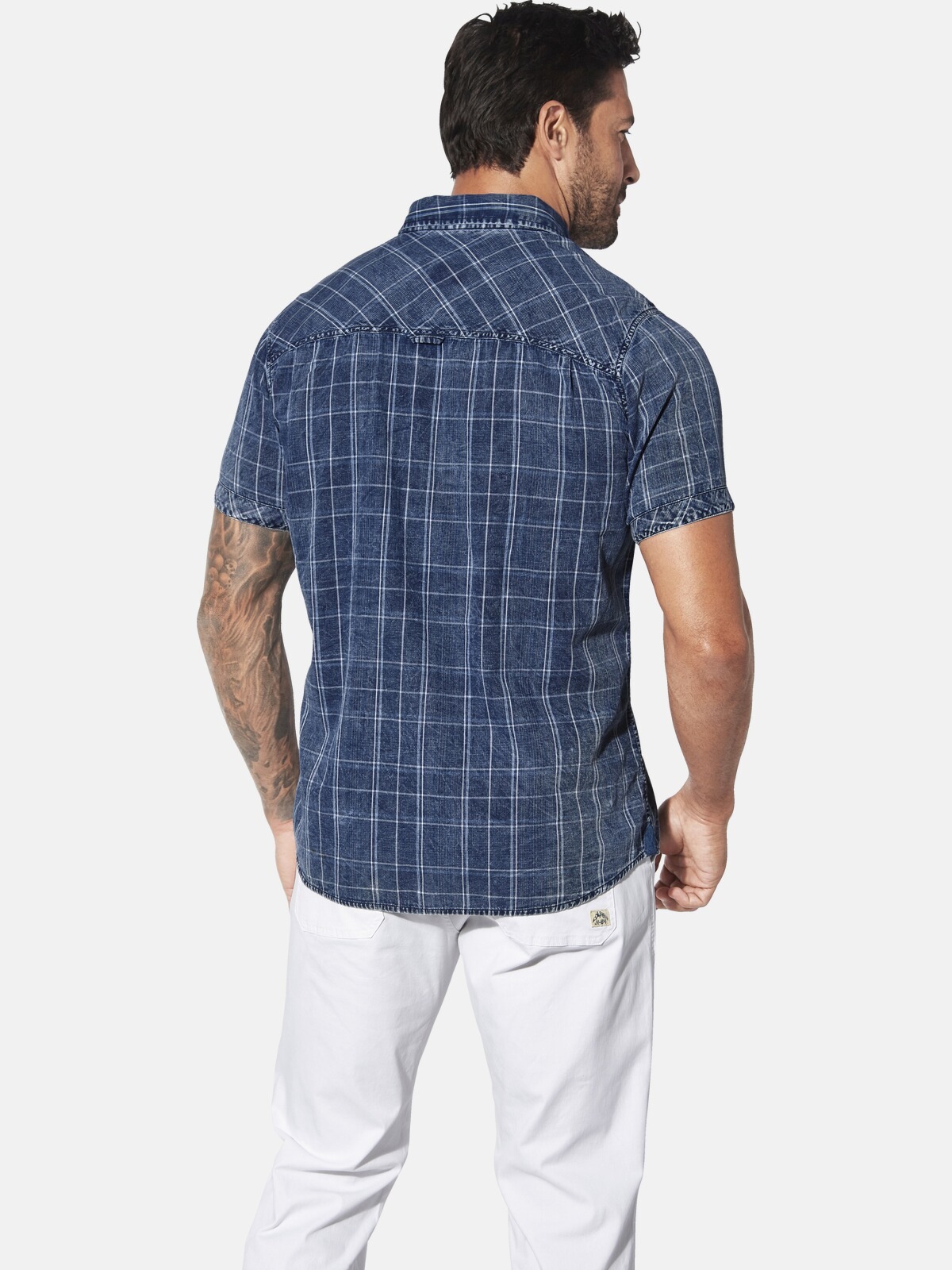 Jan Vanderstorm Kurzarmhemd »Kurzarmhemd KJELTAN« 1 Stk.