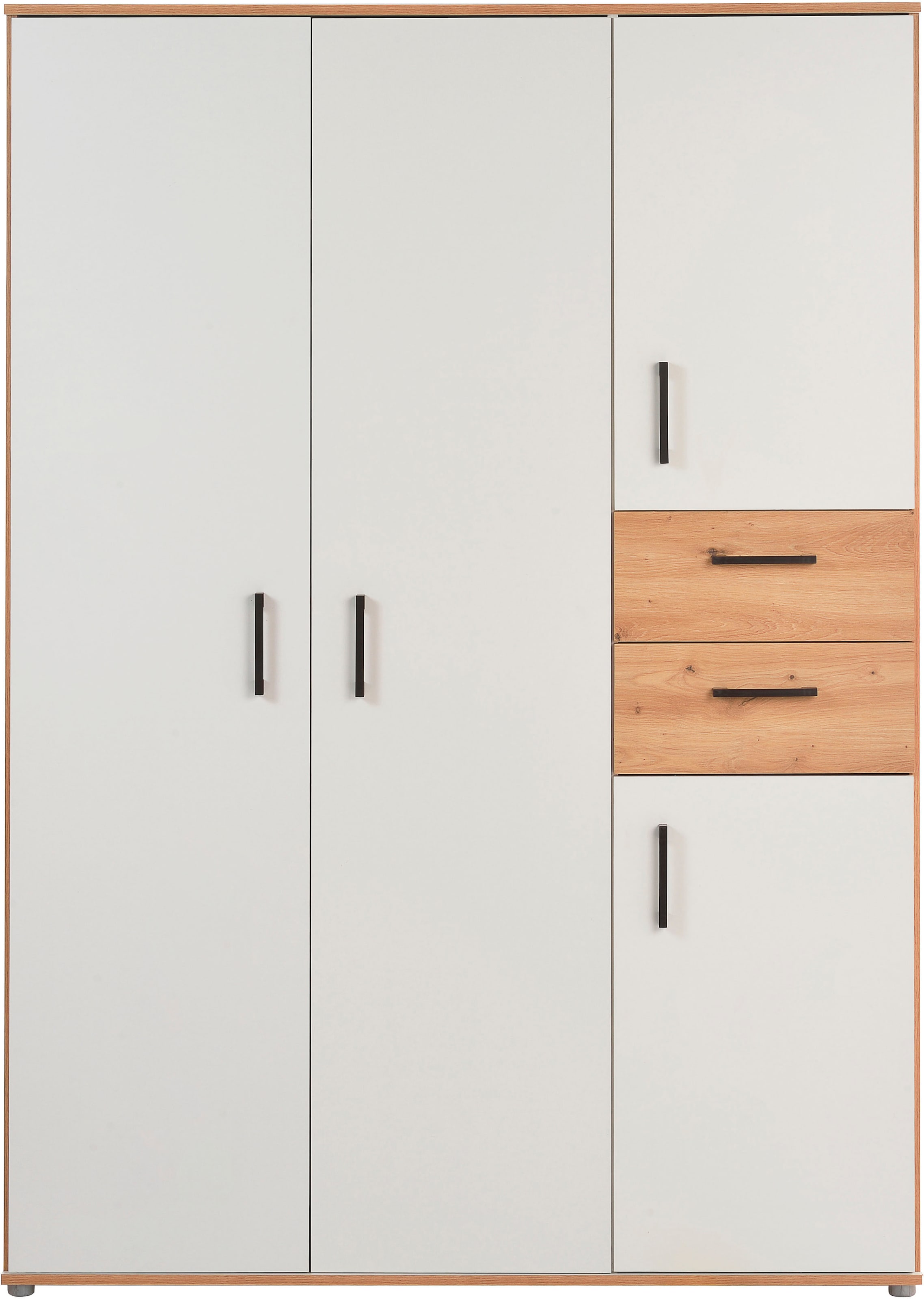 arthur berndt Jugendzimmer-Set »»Bente« 5-teilig« 5 tlg. Artisan Oak Nb/Weiß