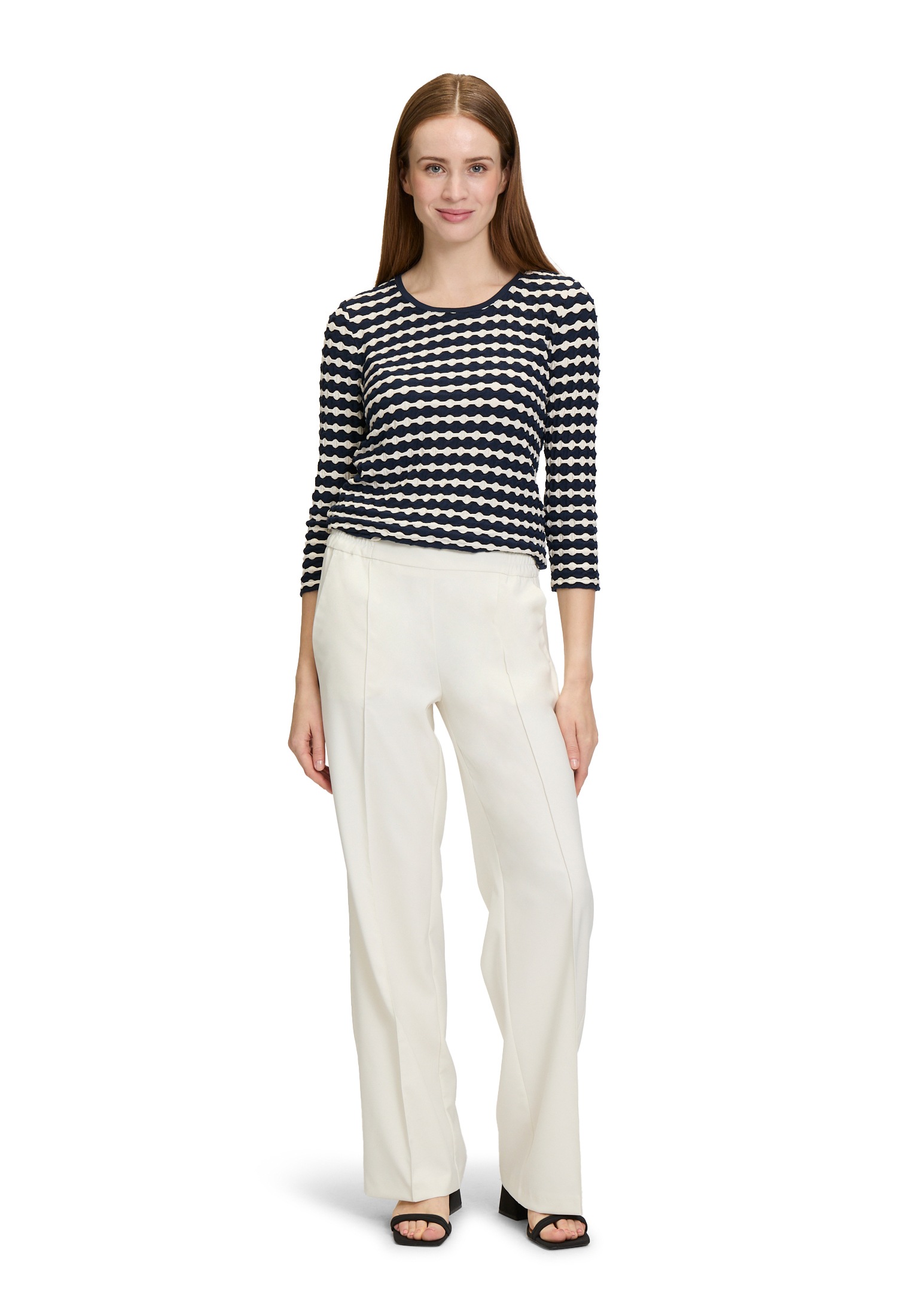 Betty Barclay 3/4-Arm-Shirt »Basic Shirt mit Rundhalsausschnitt«