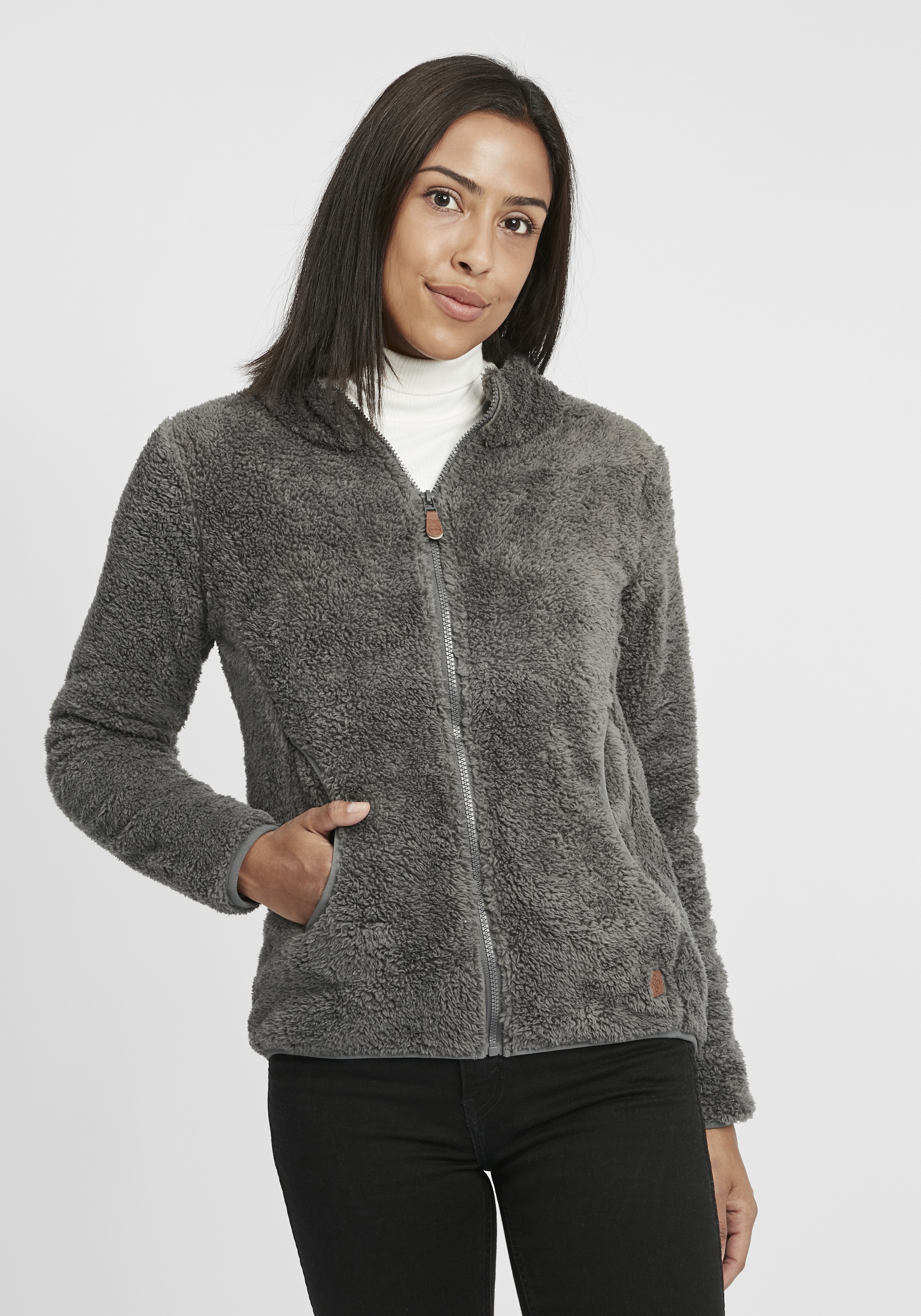 OXMO Kapuzenfleecejacke »Sweatjacke OXTelsa«