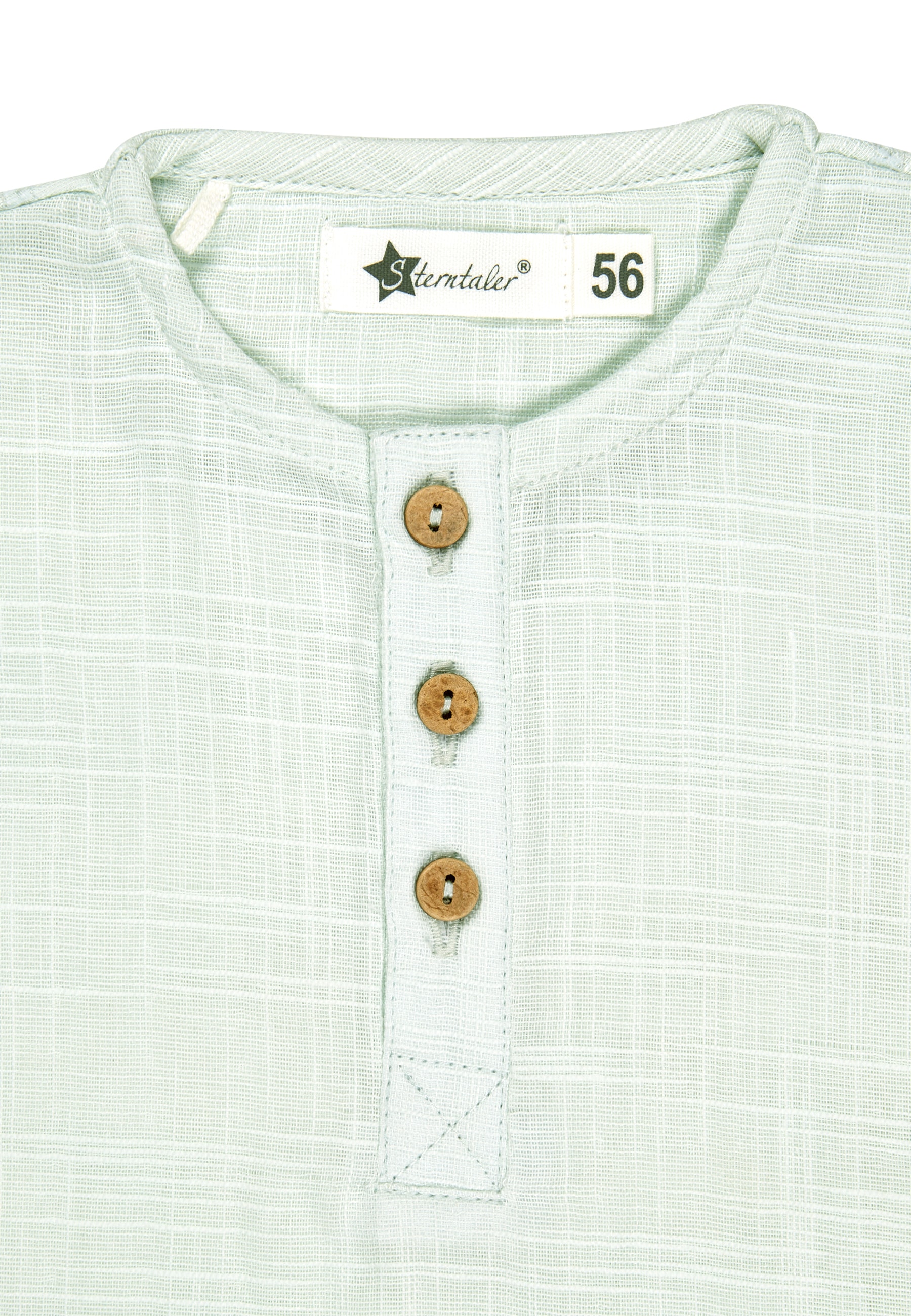 Sterntaler® T-Shirt »Hemd Leinenoptik«