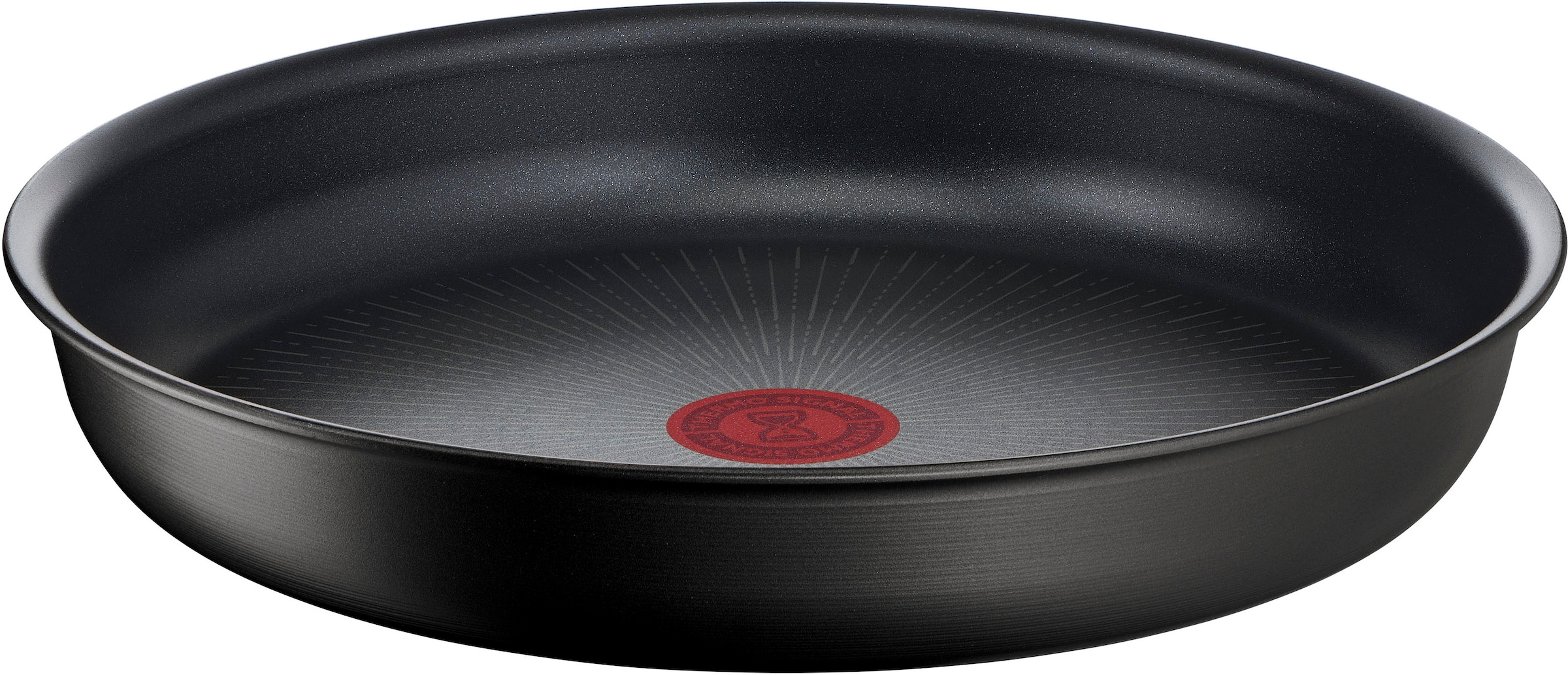 Tefal Pfannen-Set »Ingenio Unlimited«, Aluminium, (Set, 3 tlg., Tefal Ingenio Unlimited Pfannenset, 2 teilig, Ø 22, 26 cm, 1 Griff), stapelbar, Antihaftversiegelung, Induktion, Made in France, kompakt