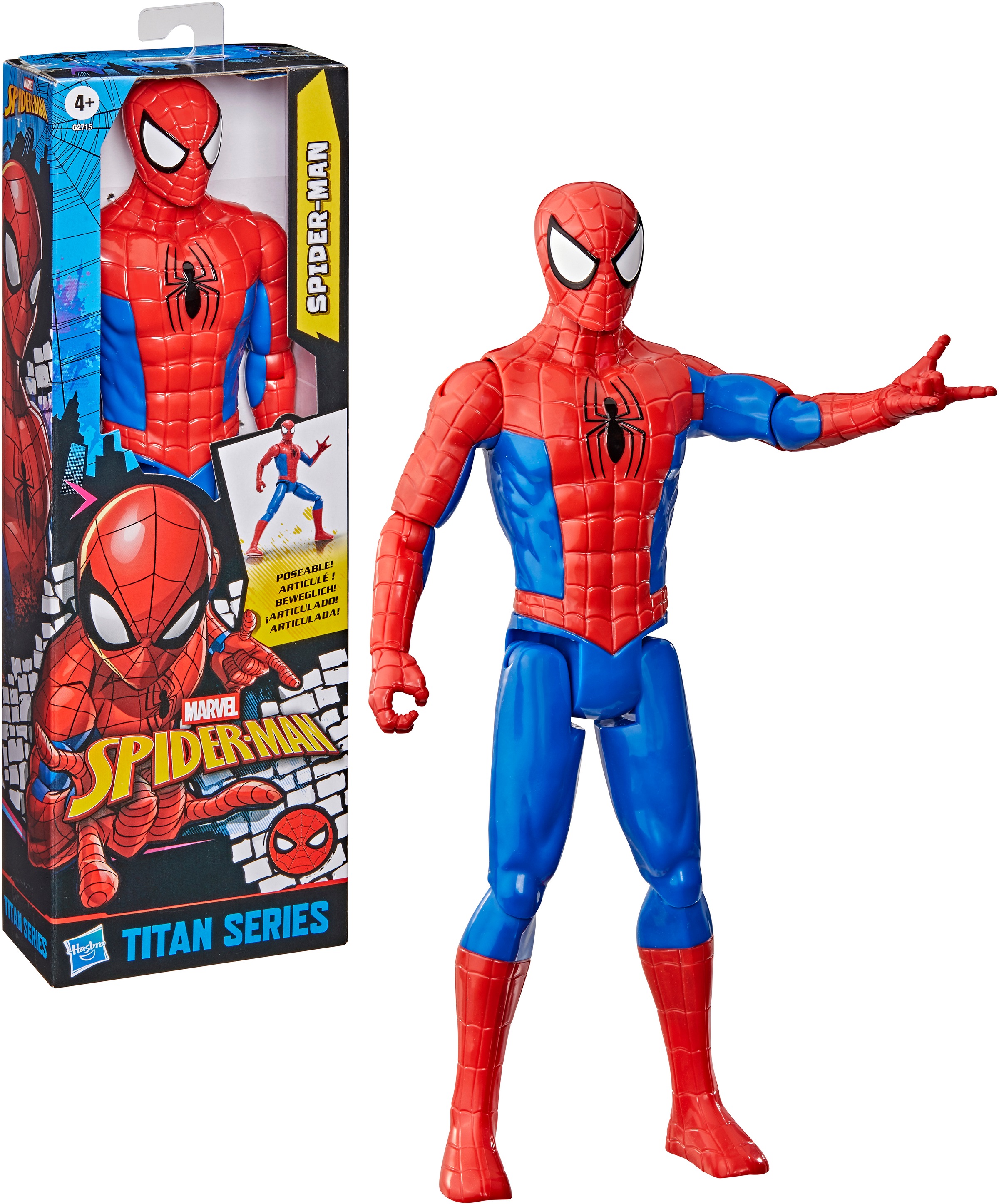 Hasbro Actionfigur »Marvel Spider-Man Titan Serie Spider-Man«