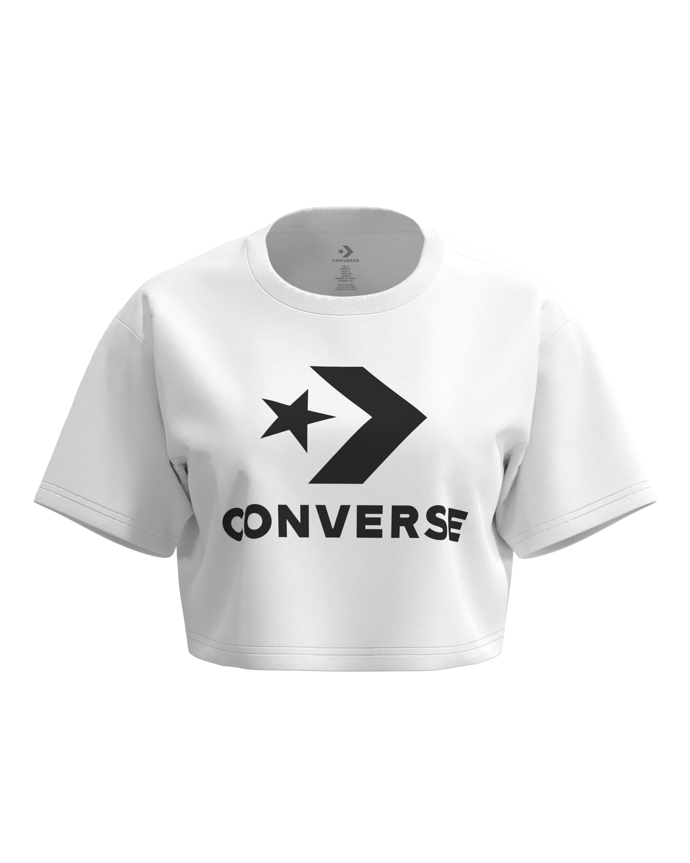 Converse T-Shirt »STAR CHEVRON SPORTY TEE« sportlicher Stil, Kurzarm, für sportliche Aktivitäten und Freizeit