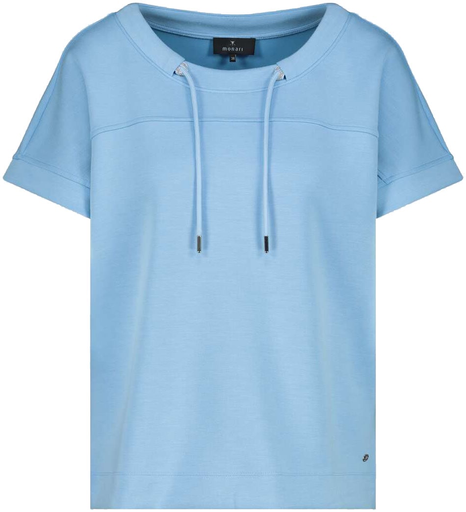 Monari Sweatshirt, mit Kordeldurchzug
