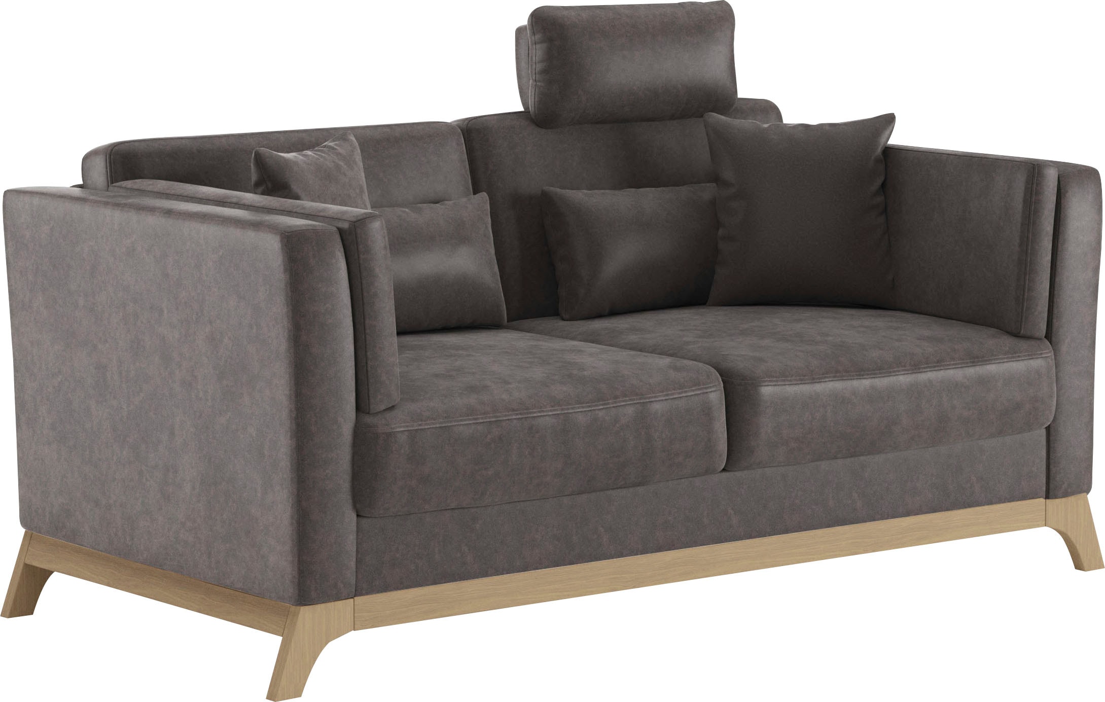 Home affaire 2,5-Sitzer »Viva« wahlweise mit Holzrahmen aus Buche