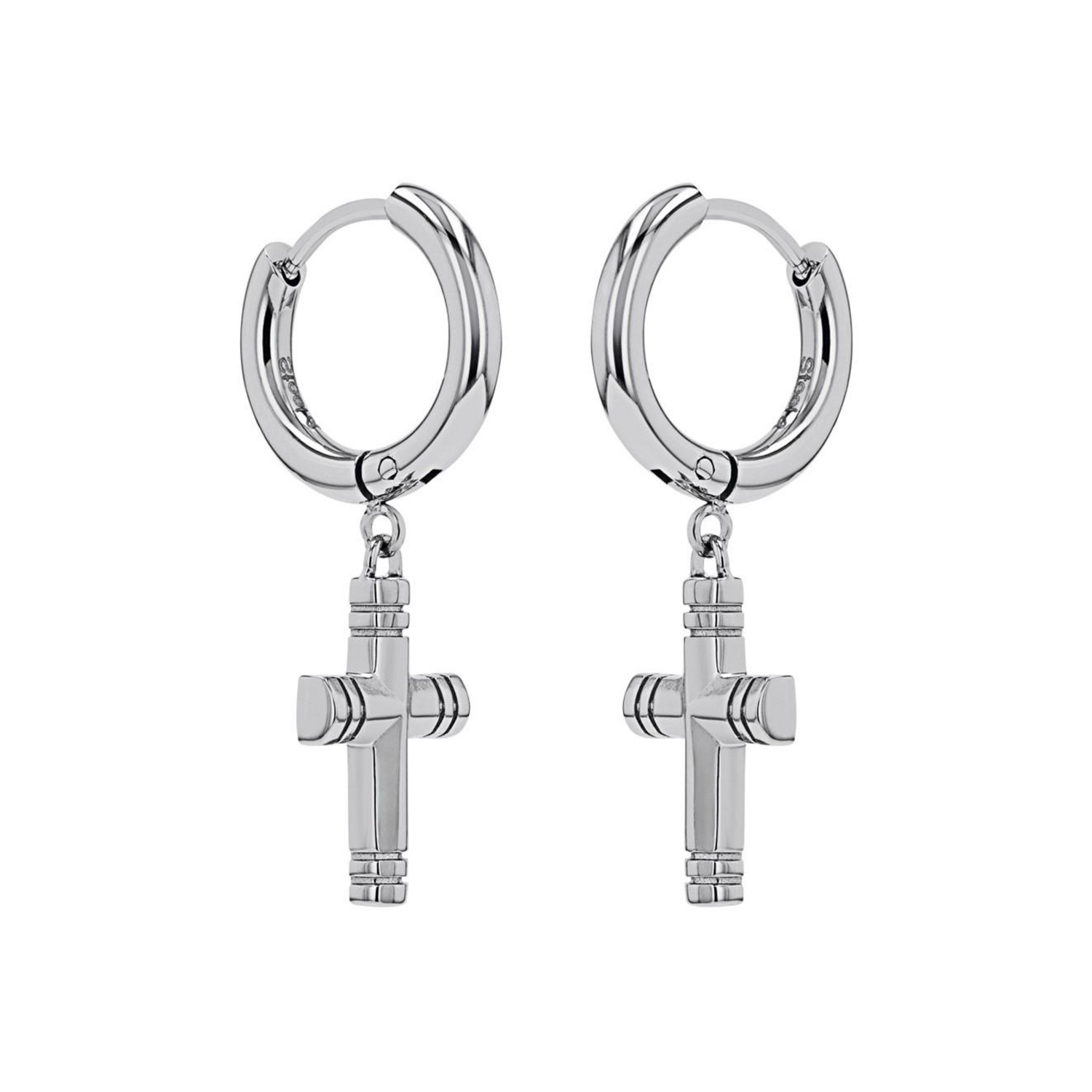 Amor Paar Creolen »Scorpions by Amor, Kreuz«