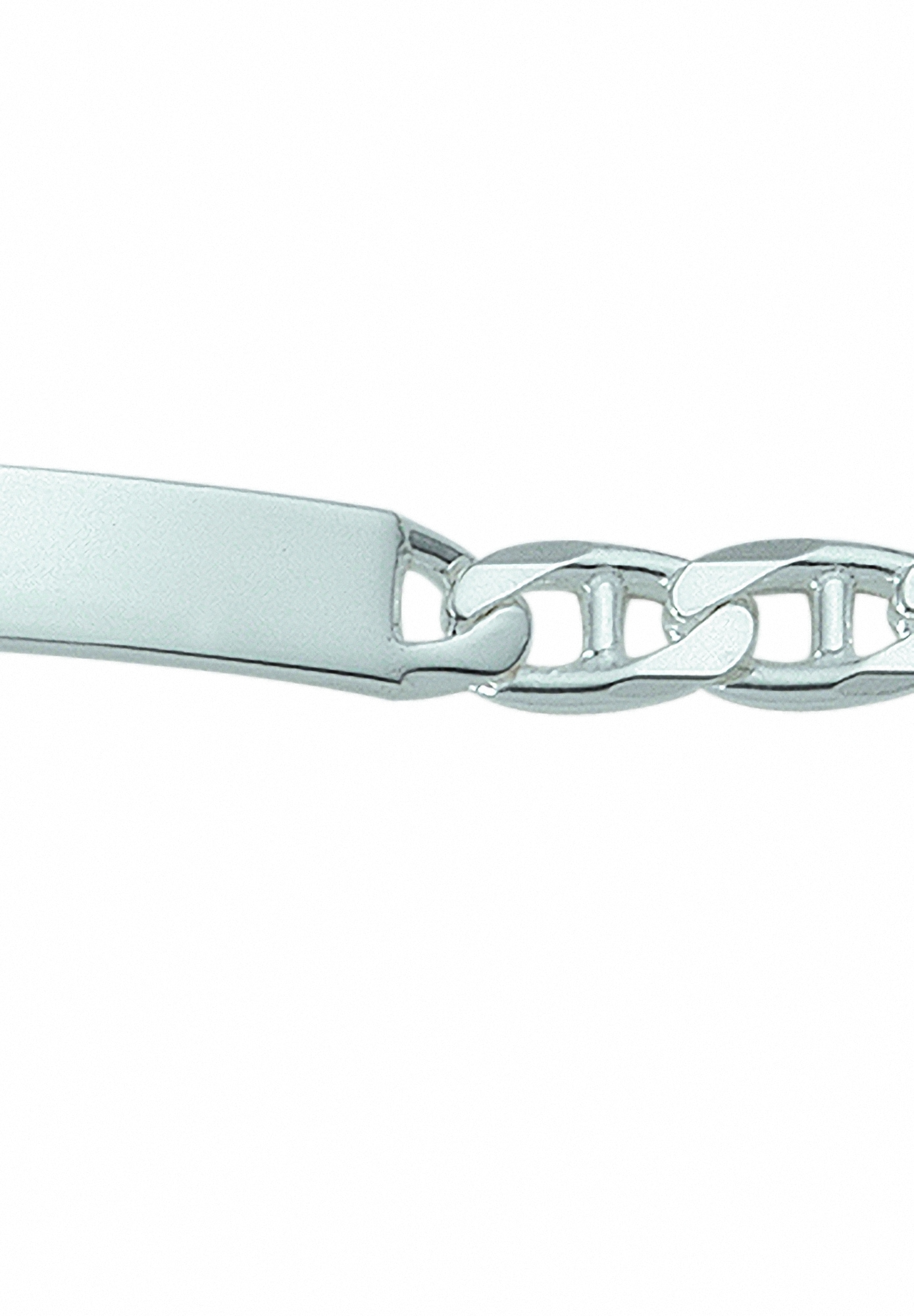 Adelia´s Silberarmband »925 Silber Stegpanzer Armband 21 cm Ø 5,6 mm«