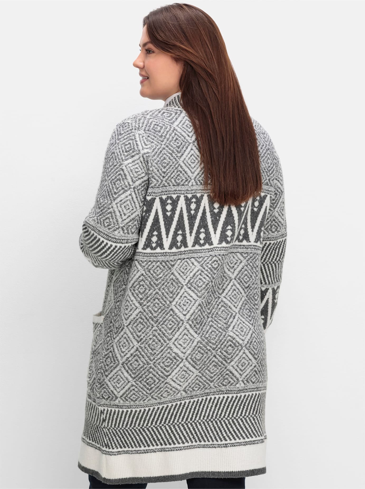 sheego by Joe Browns Longstrickjacke