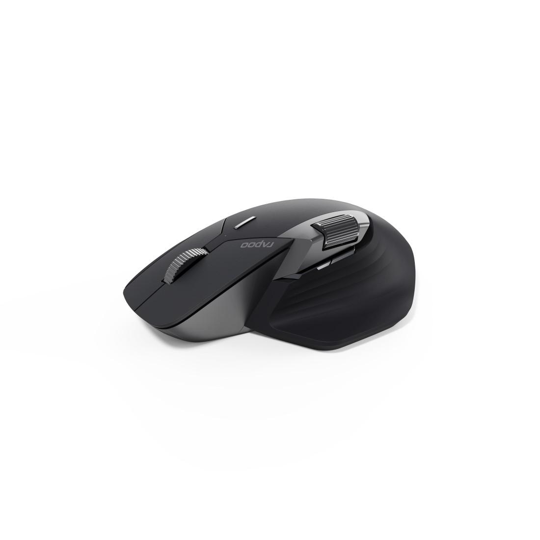 Rapoo ergonomische Maus »MT760L, Kabellose Multi-Mode-Maus« Bluetooth | Funk
