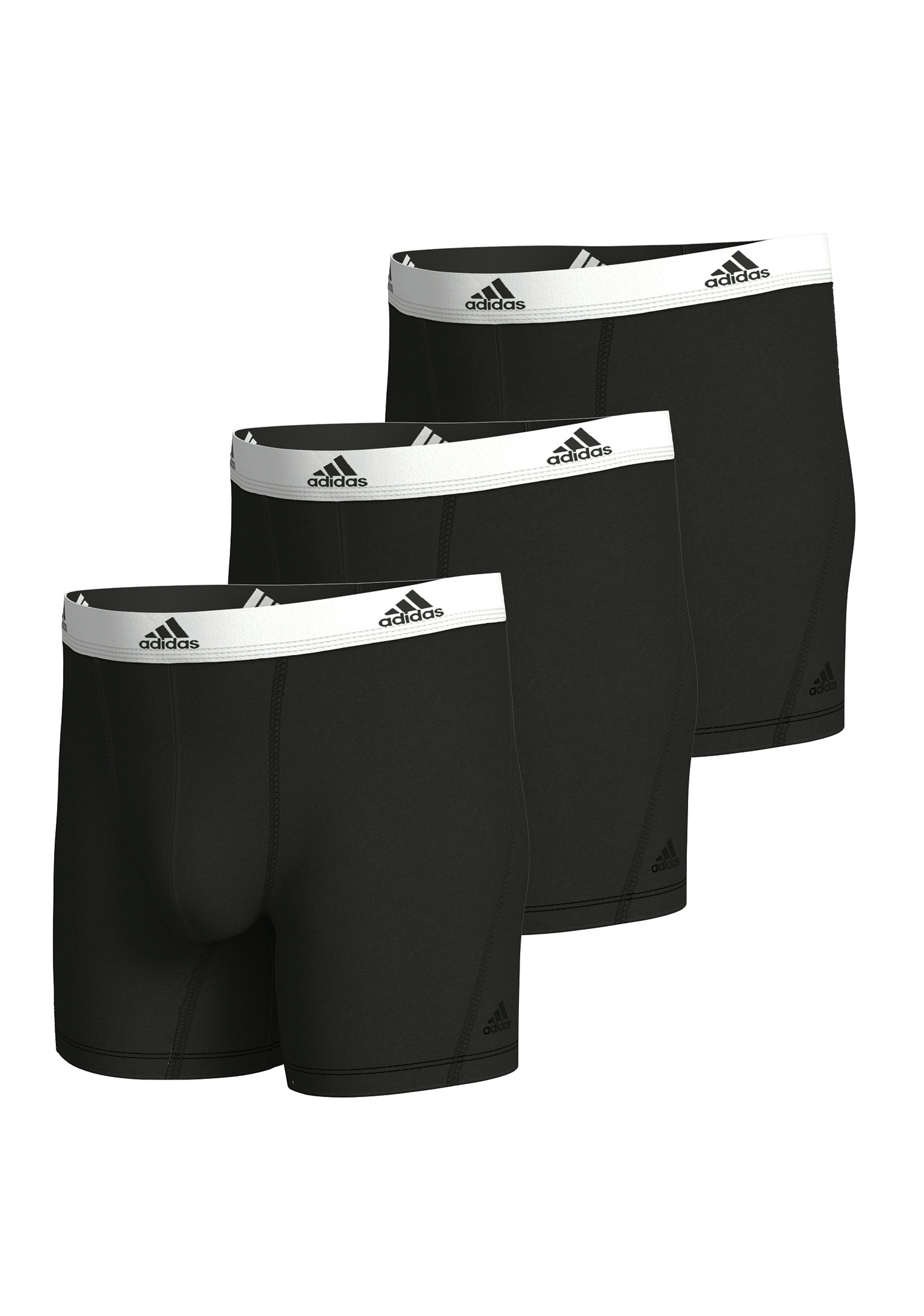 Boxershorts »"Active Flex Cotton"«, (3er Pack), mit scheuerfreien und...