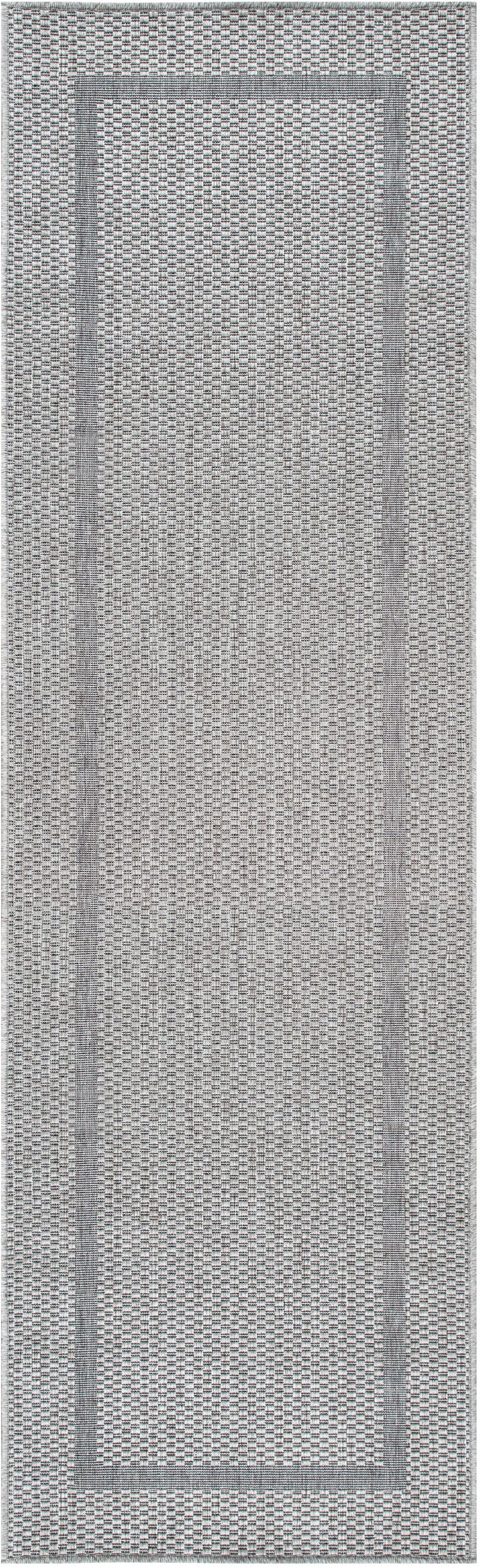 my home Teppich »Venedig Bordüre auch als Läufer erhältlich«, rechteckig, 3 mm Höhe, In- und Outdoor geeignet, Sisal-Optik, Wetterfest & UV-beständig