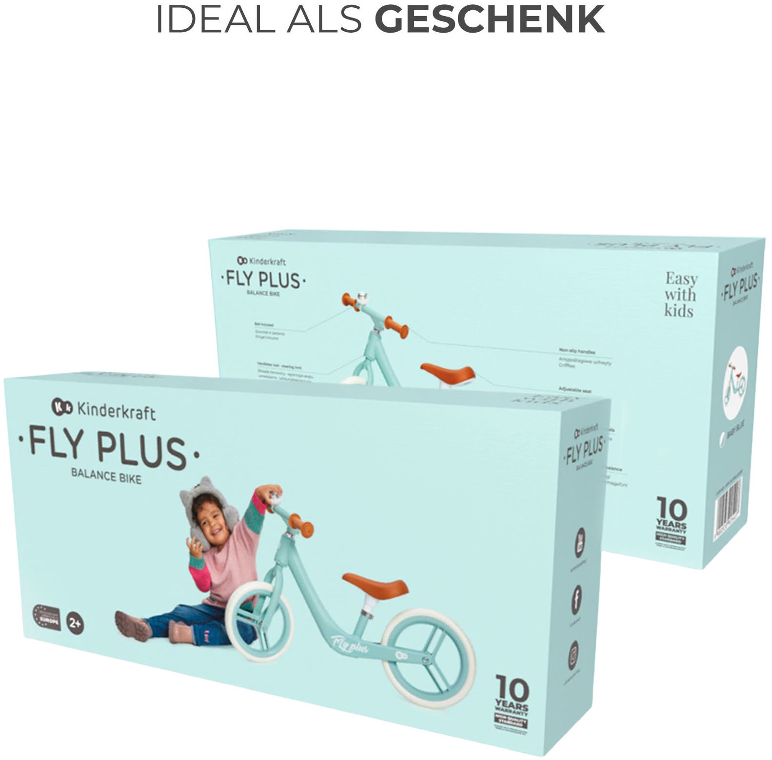 Kinderkraft Laufrad »FLY PLUS«