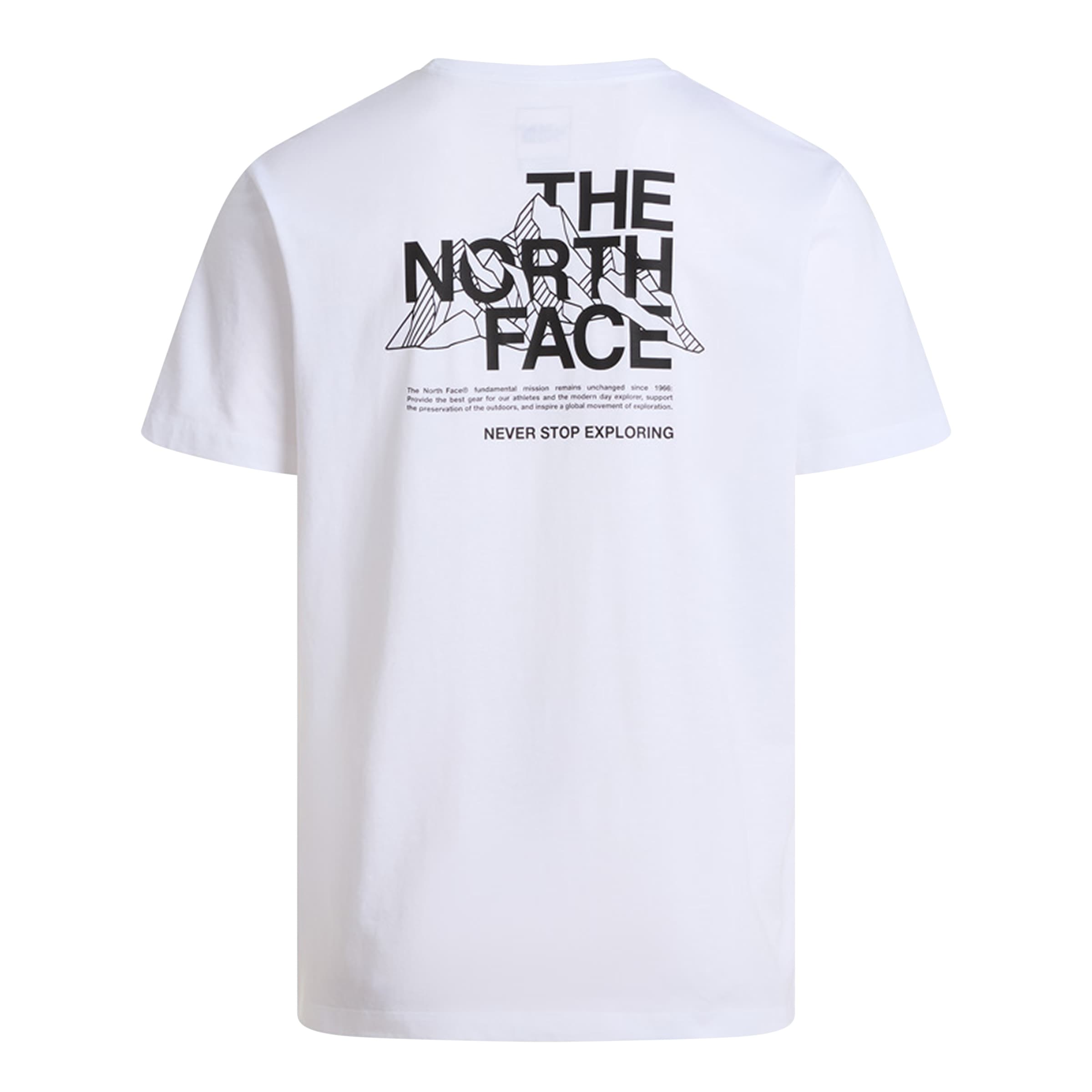 The North Face T-Shirt »M MOUNTAIN SKETCH  REGULAR SHORT SLEEVE TEE-GRAPHIC« normale Passform, kurze Ärmel, sportlicher Stil