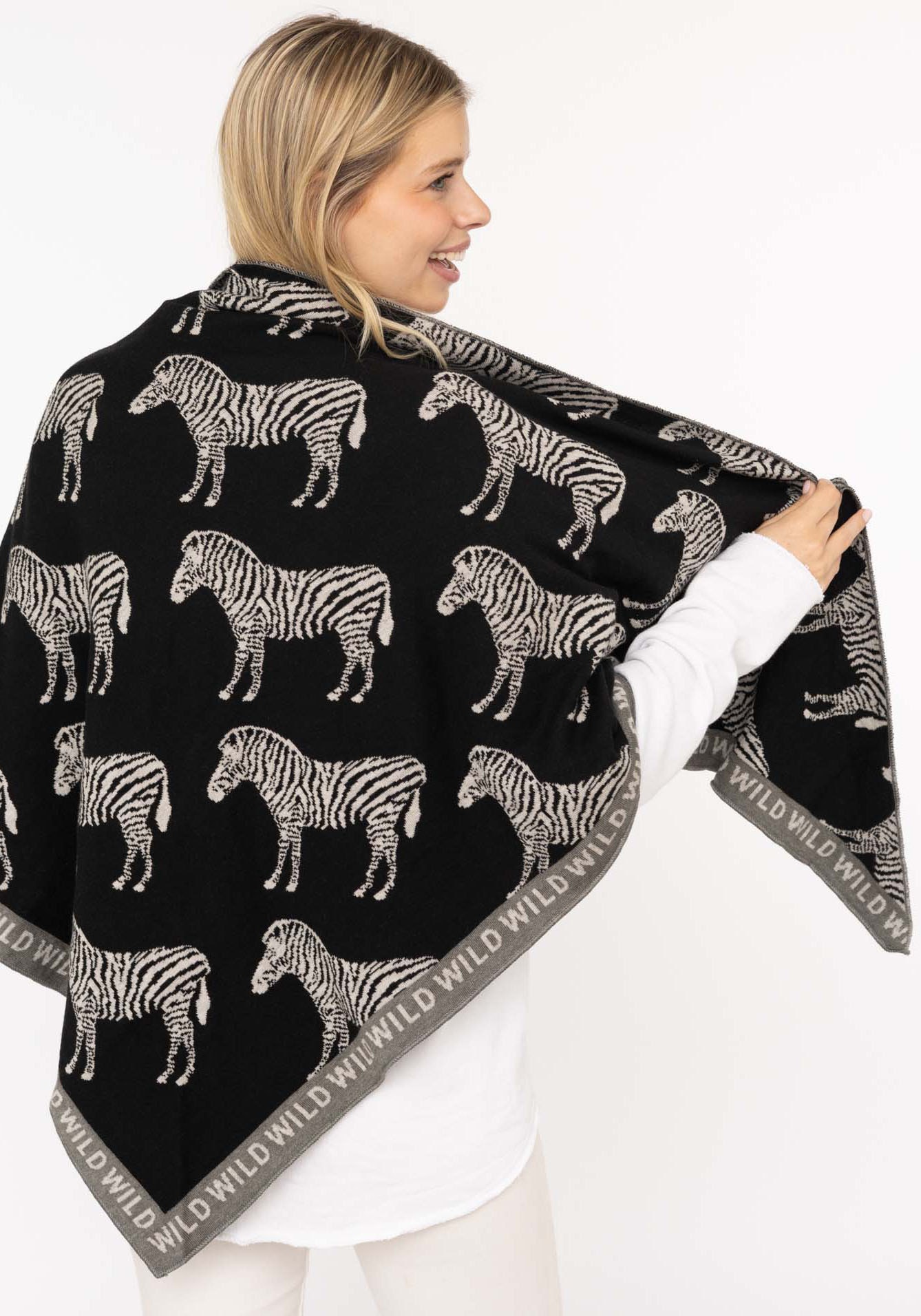 Zwillingsherz Dreieckstuch »"Süßer Dackel"« Tiermotiv, Schriftzug, wärmend, Strick