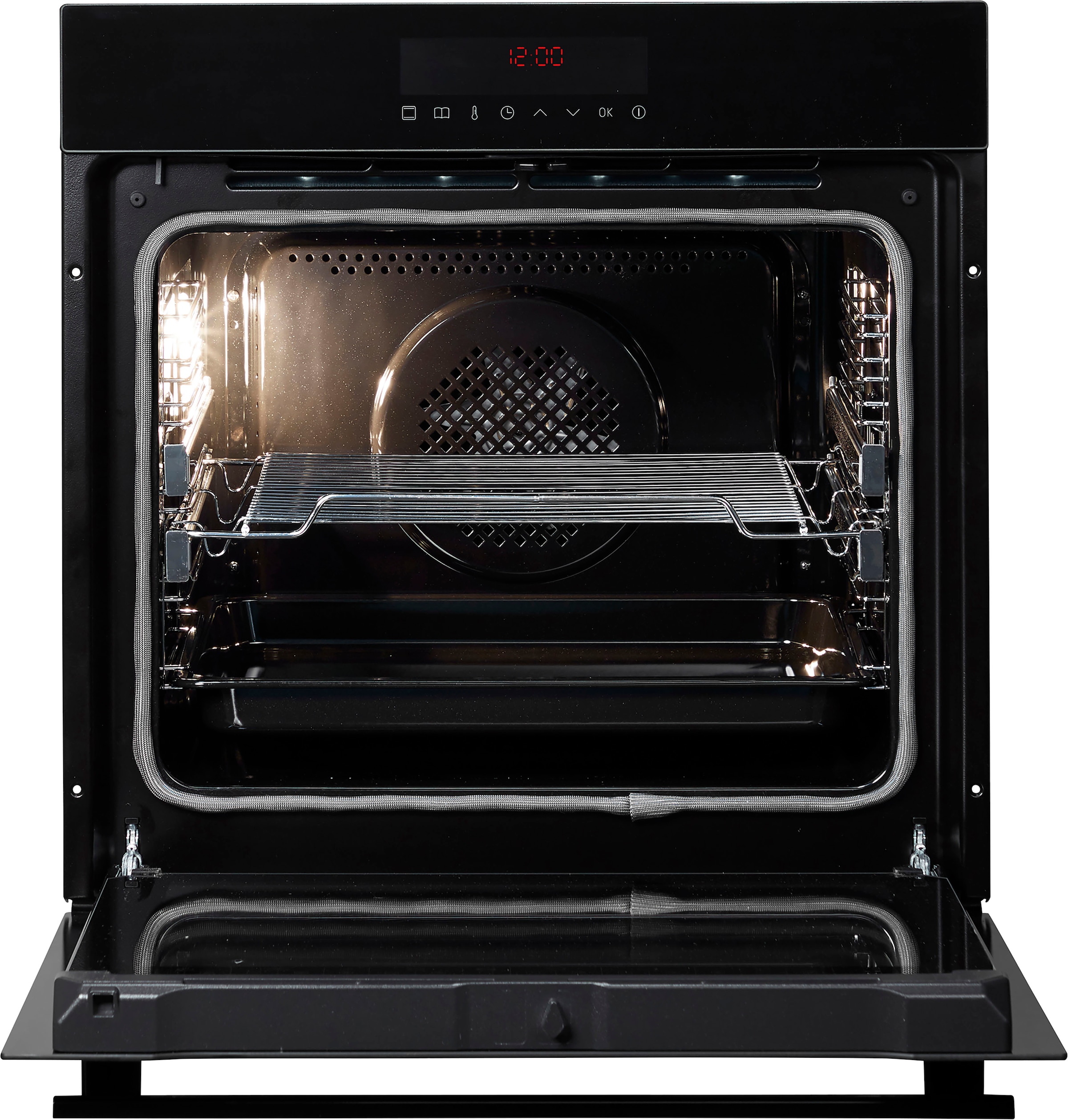 Amica Pyrolyse Backofen  »EBPX 946 610 S«, mit 2-fach-Teleskopauszug, Pyrolyse-Selbstreinigung, XXL-Garraum