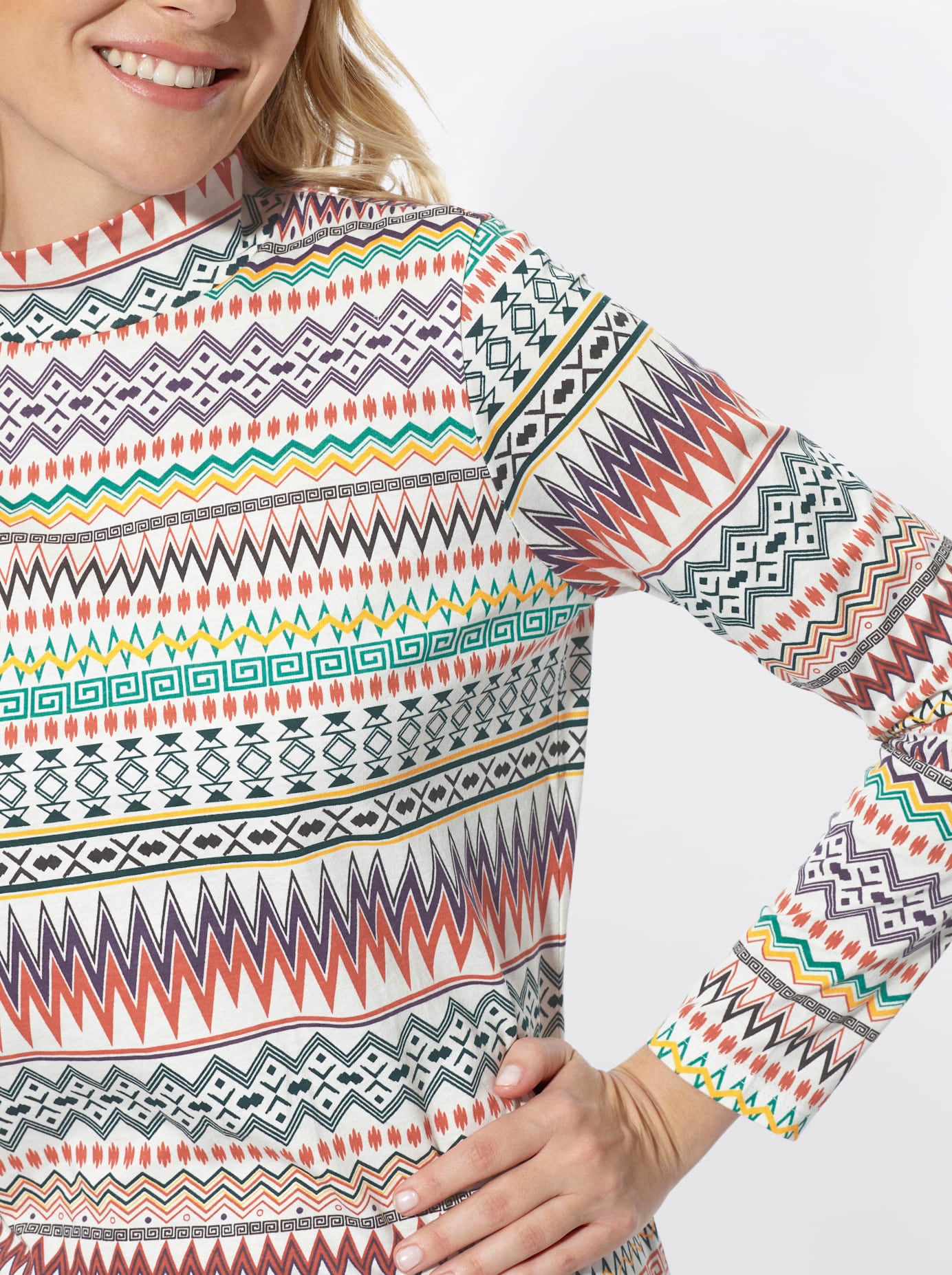 Classic Basics Stehkragenshirt »Stehkragen-Shirt« 1