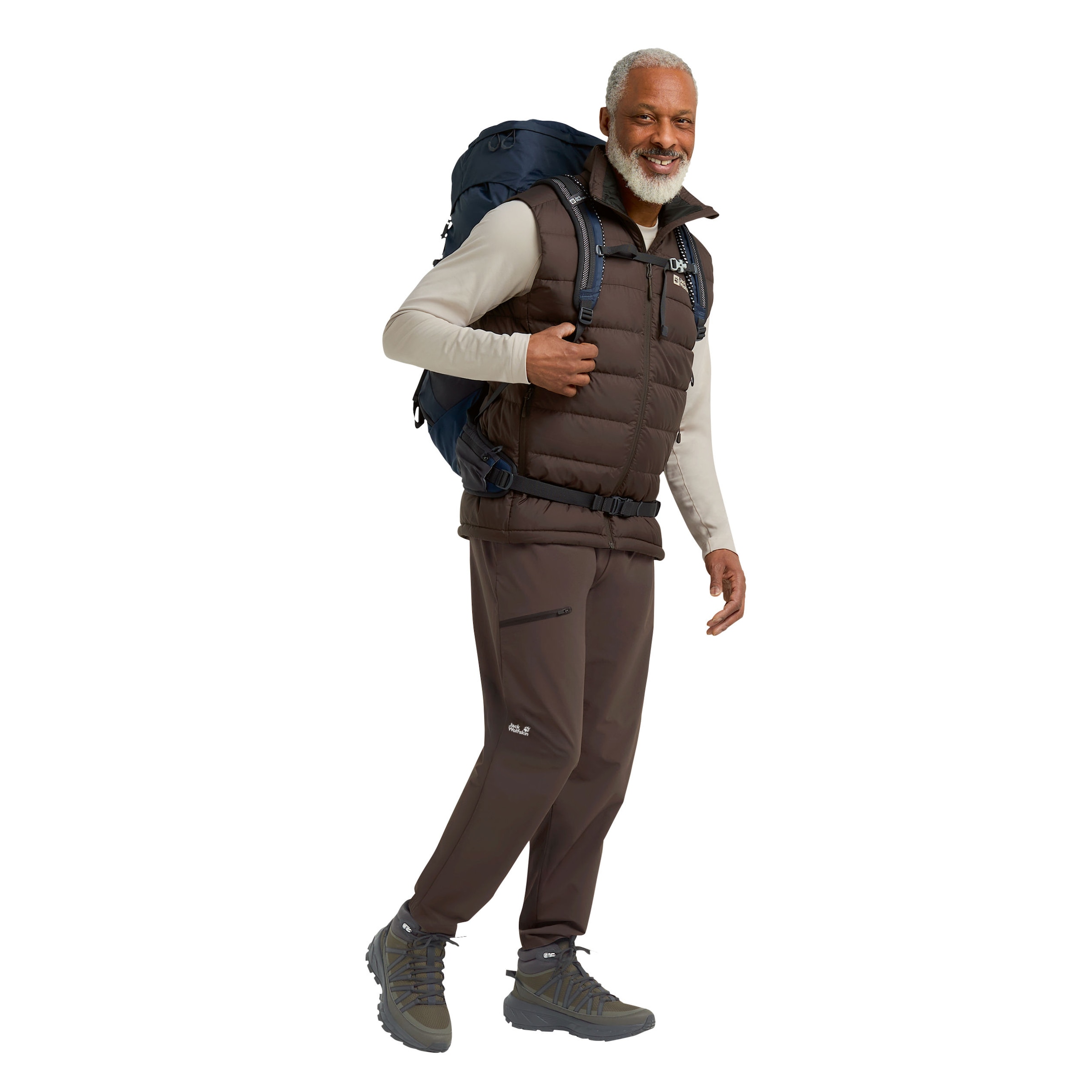 Jack Wolfskin Wanderschuh »WILD HIKE TEXAPORE MID M«  wasserdicht, Trekkingschuh