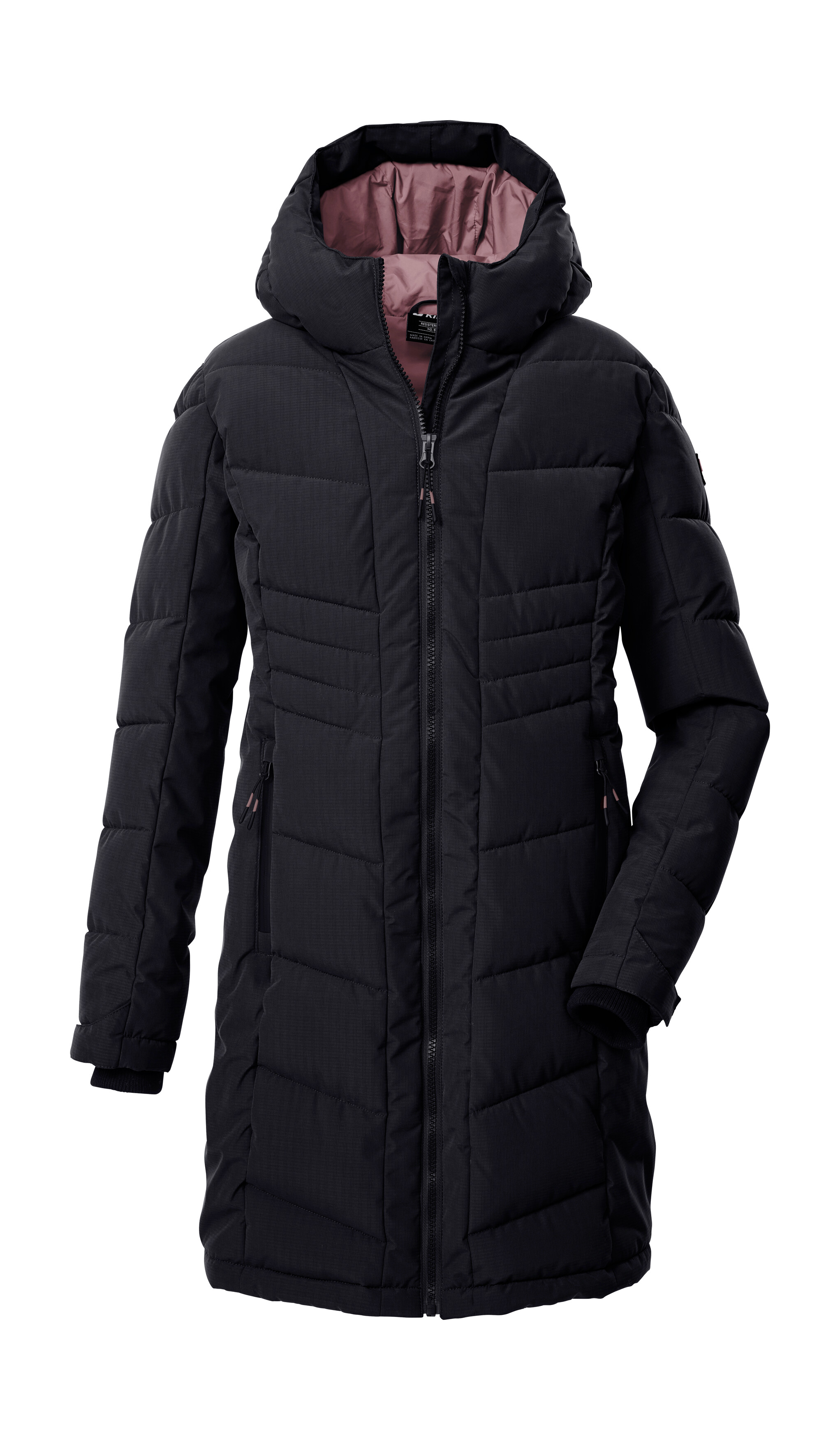 Killtec Mädchen Steppmantel »KOW 219 GRLS QLTD CT« Winddichter, wasserabweisender Mantel mit 10.000 mm Wassersäule, Größe 152