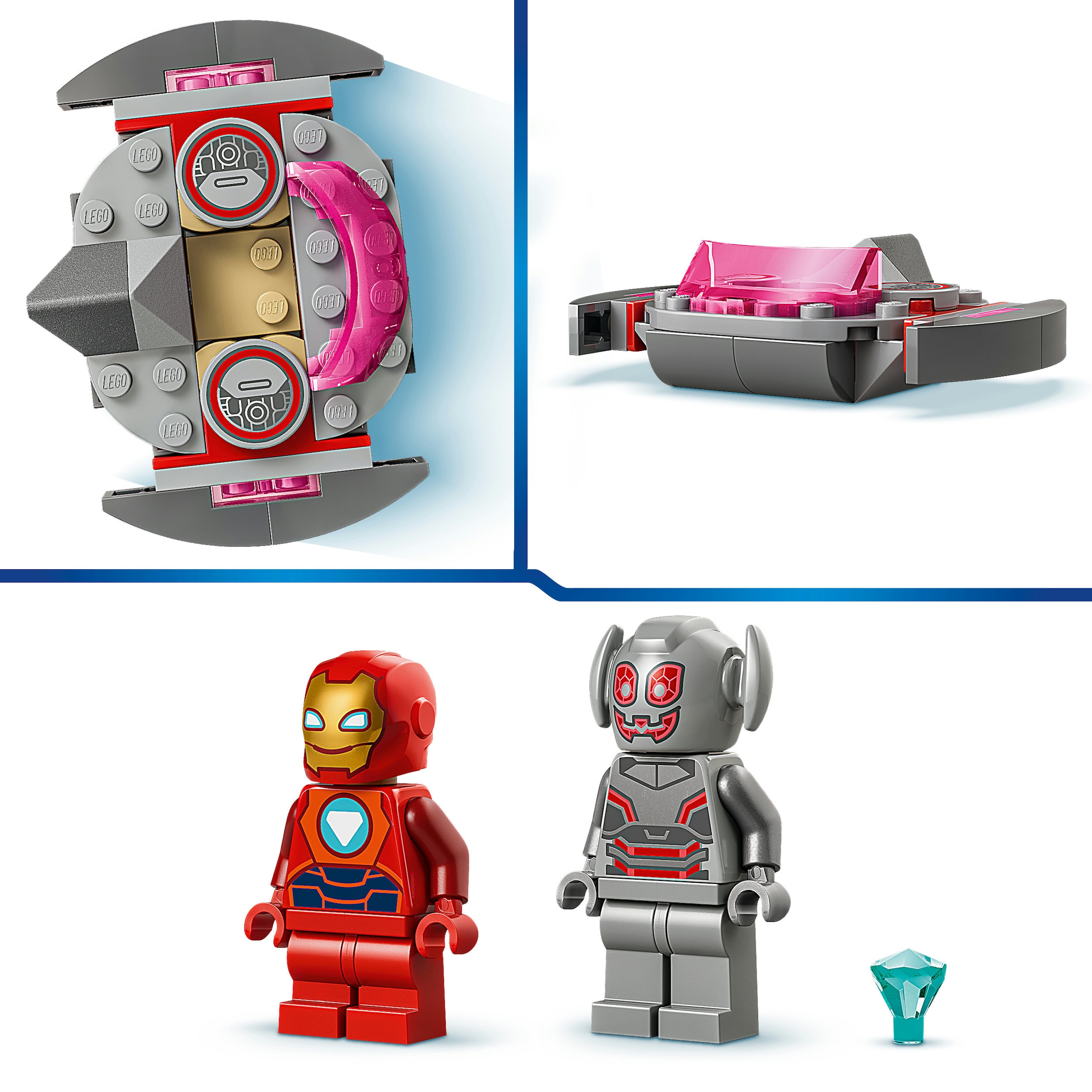 LEGO® Konstruktionsspielsteine »Ultron vs. Iron Man (11209), LEGO Disney Junior Marvel« Made in Europe