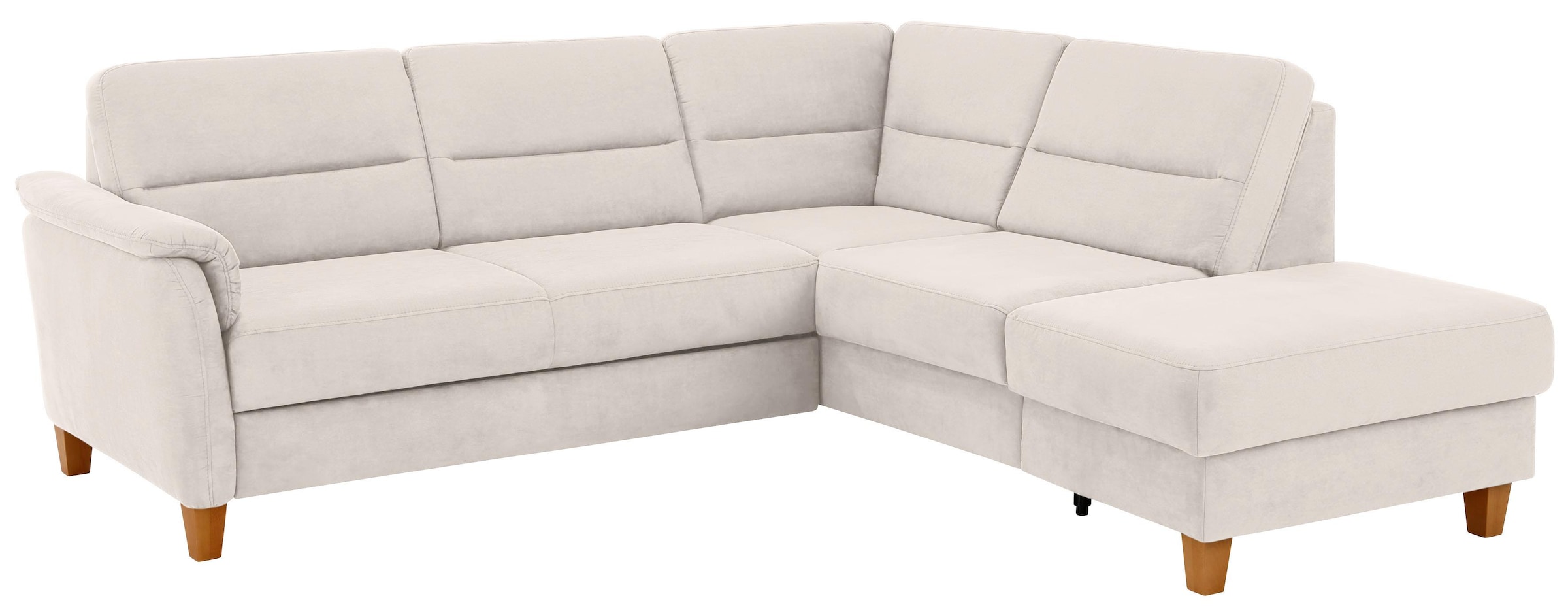 Home affaire Ecksofa »Palmera L-Form, B: 236 cm«, optional Bettfunktion & Bettkasten, Federkern