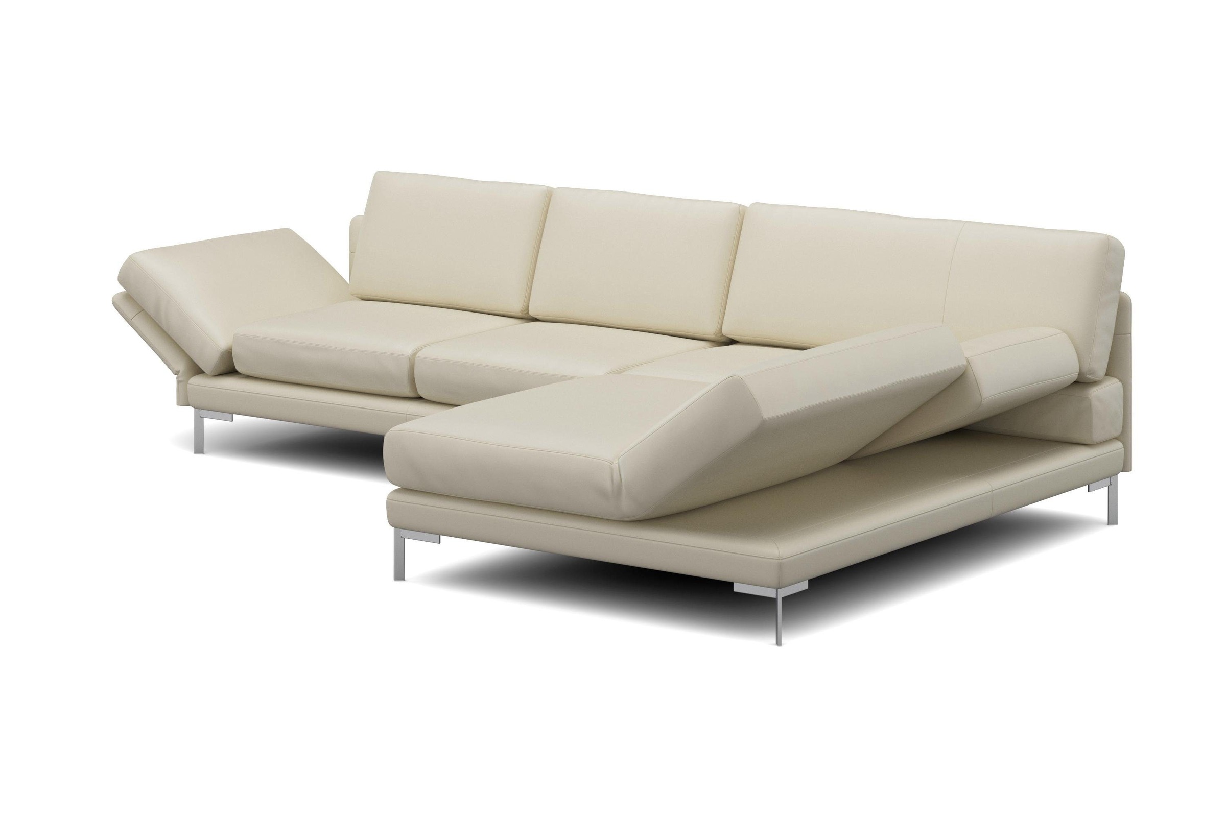 machalke® Ecksofa »vivien, L-Form«, mit diversen Armlehnenfunktionen