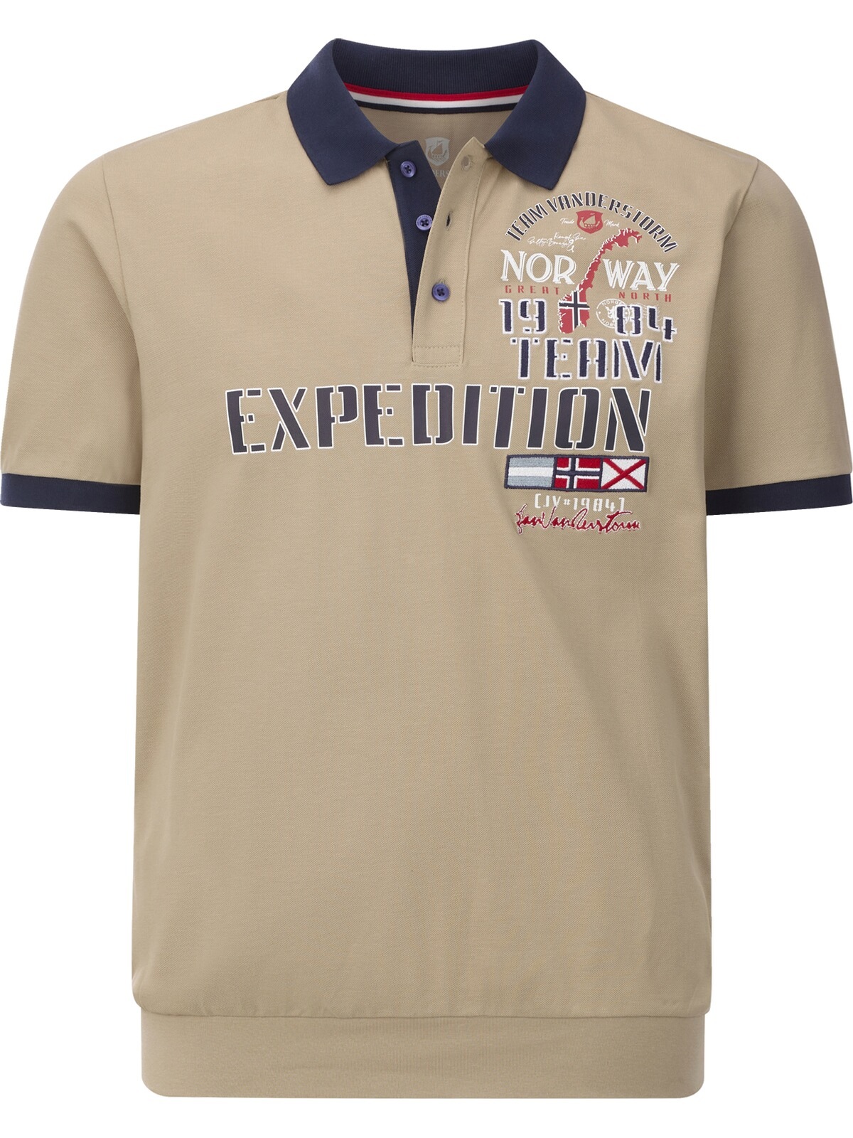 Jan Vanderstorm Poloshirt »Poloshirt ERLING«