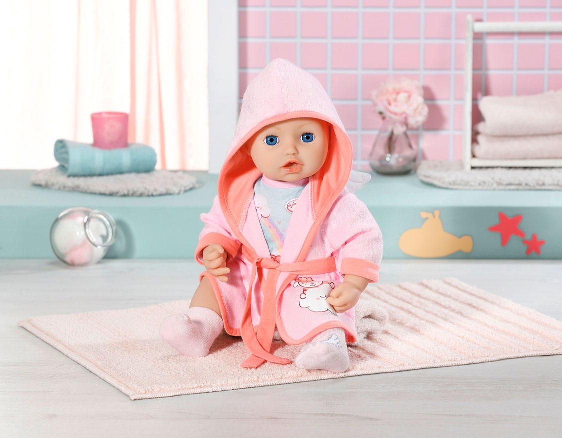 Baby Annabell Puppenkleidung »Deluxe Badezeit, 43 cm«, (Set, 4 tlg.)