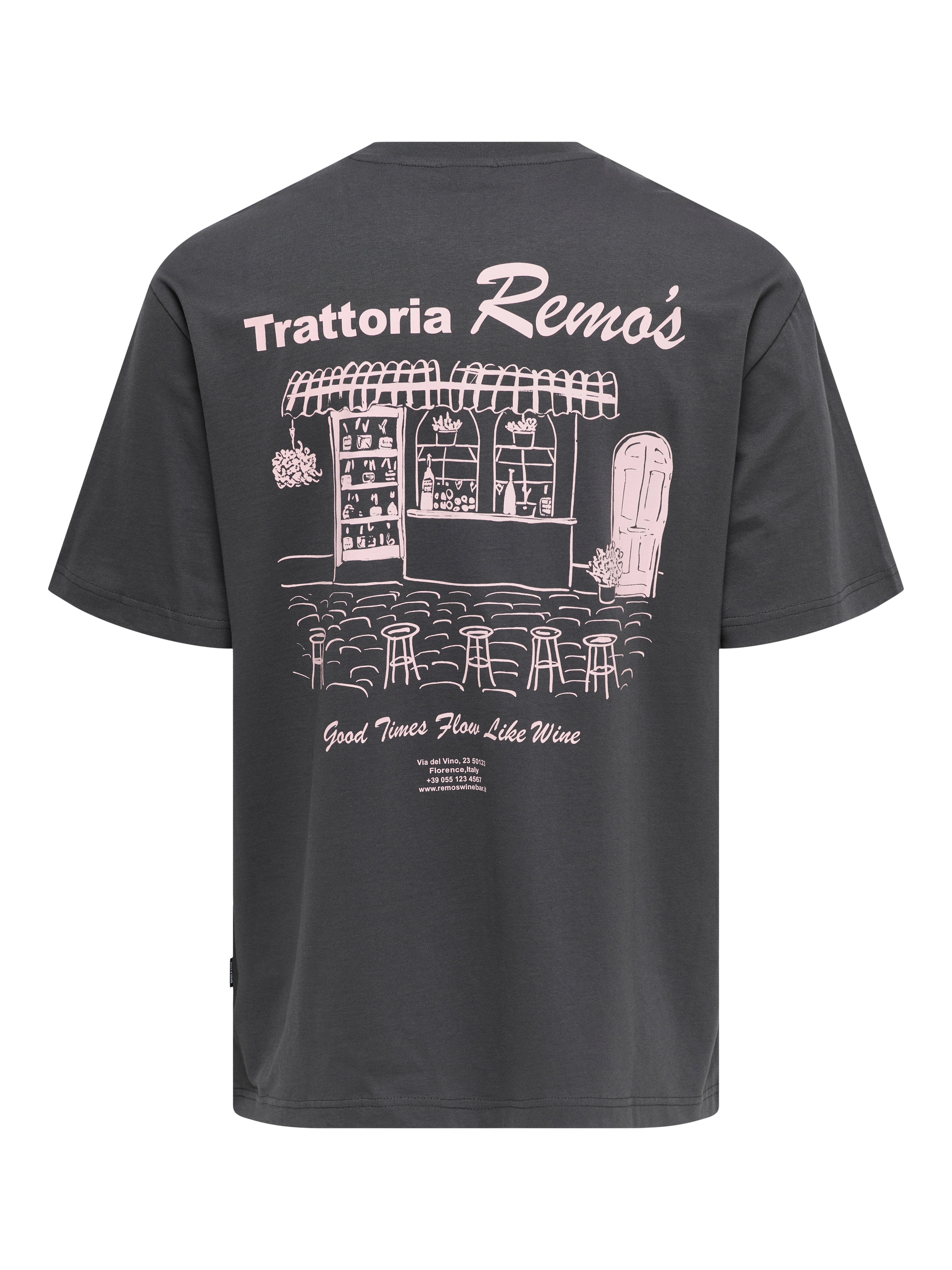 ONLY & SONS T-Shirt »ONSNATHAN RLX SS TEE NOOS« Baumwolle, relaxed fit