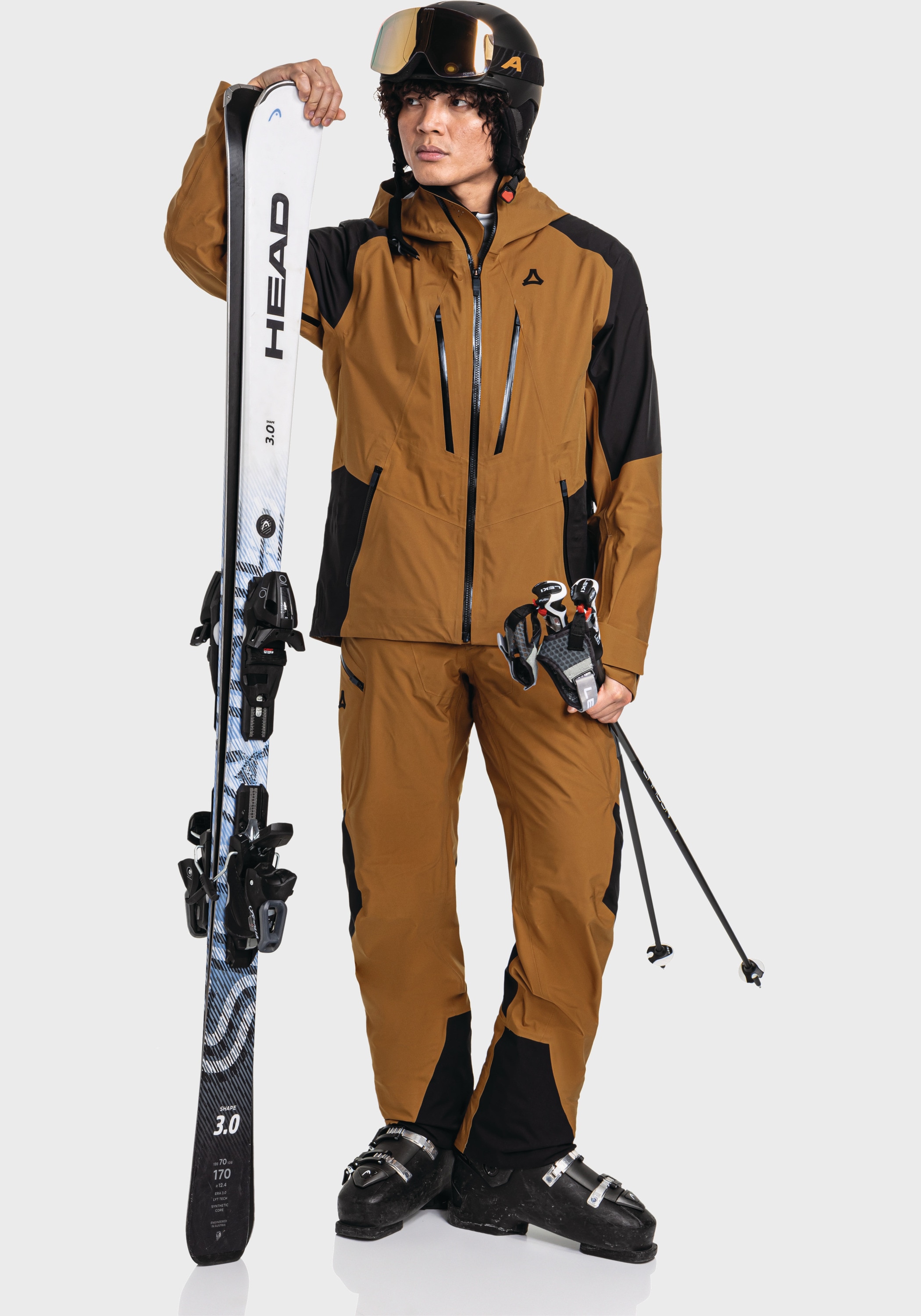 Schöffel Outdoorjacke »Ski Shell Jk Style Lufeld MNS«, mit Kapuze