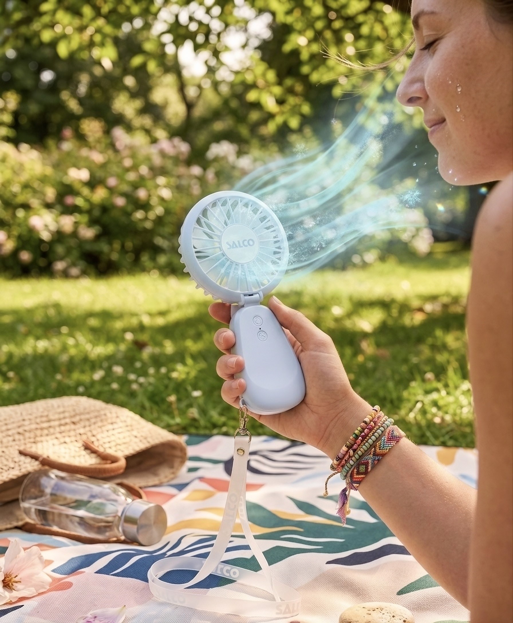 SALCO Mini USB-Ventilator »SMF-20bl«