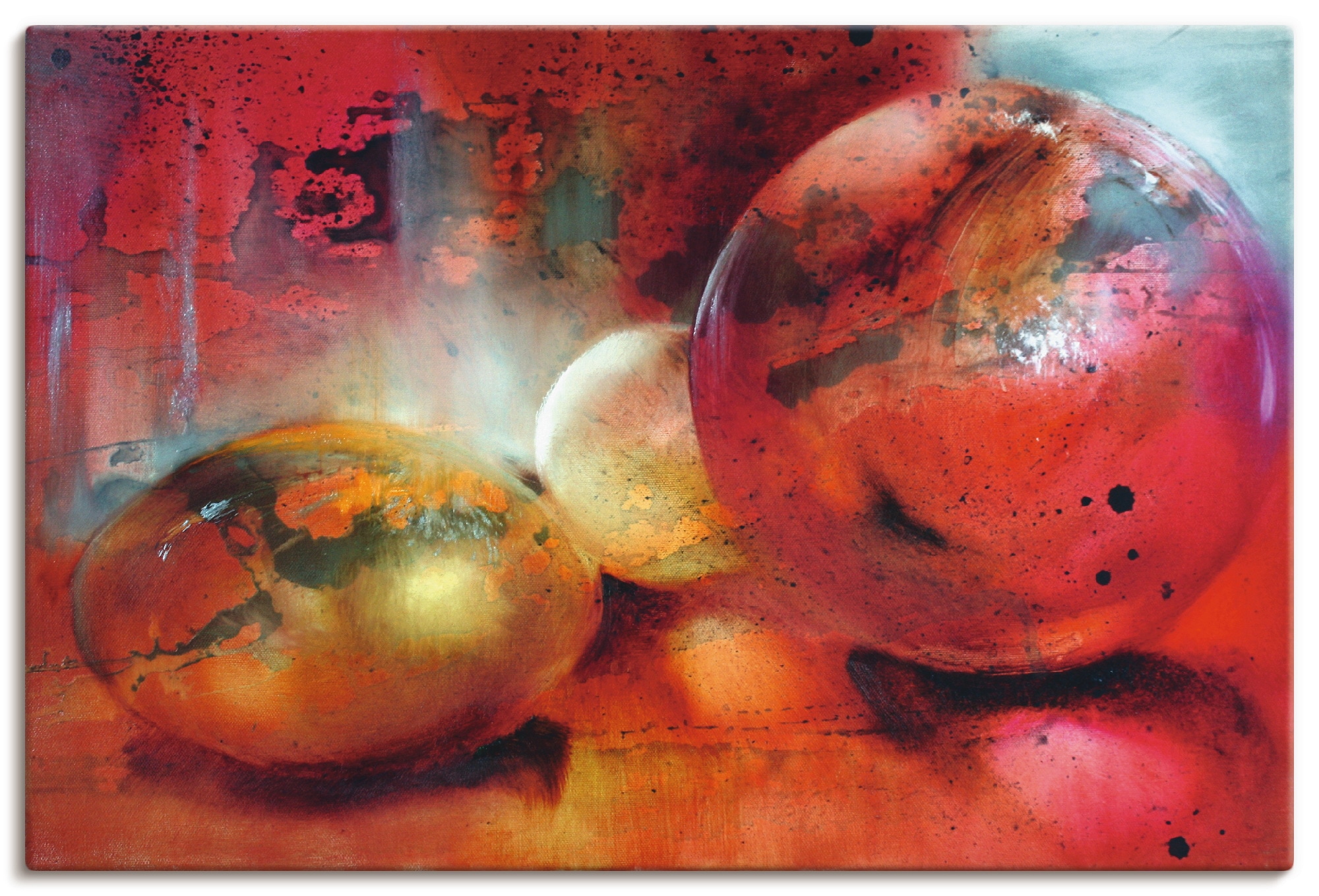 Artland Leinwandbild »Das Glasperlenspiel«, Muster, (1 St.), auf Keilrahmen gespannt
