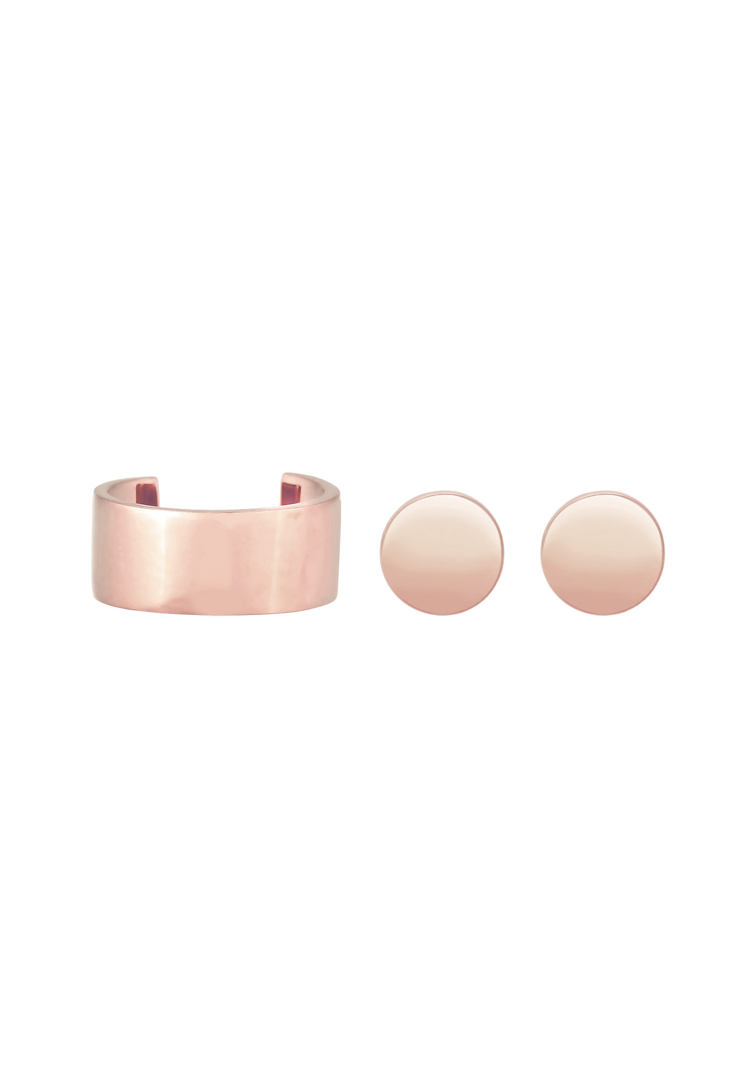 Elli Ohrstecker-Set »Ohrringe Ohrstecker Earcuff Set 925 Sterling Silber«