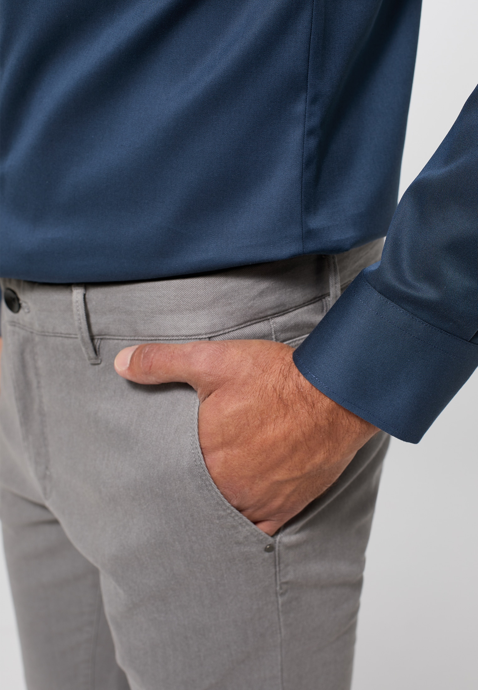 Eterna Langarmhemd »SLIM FIT«