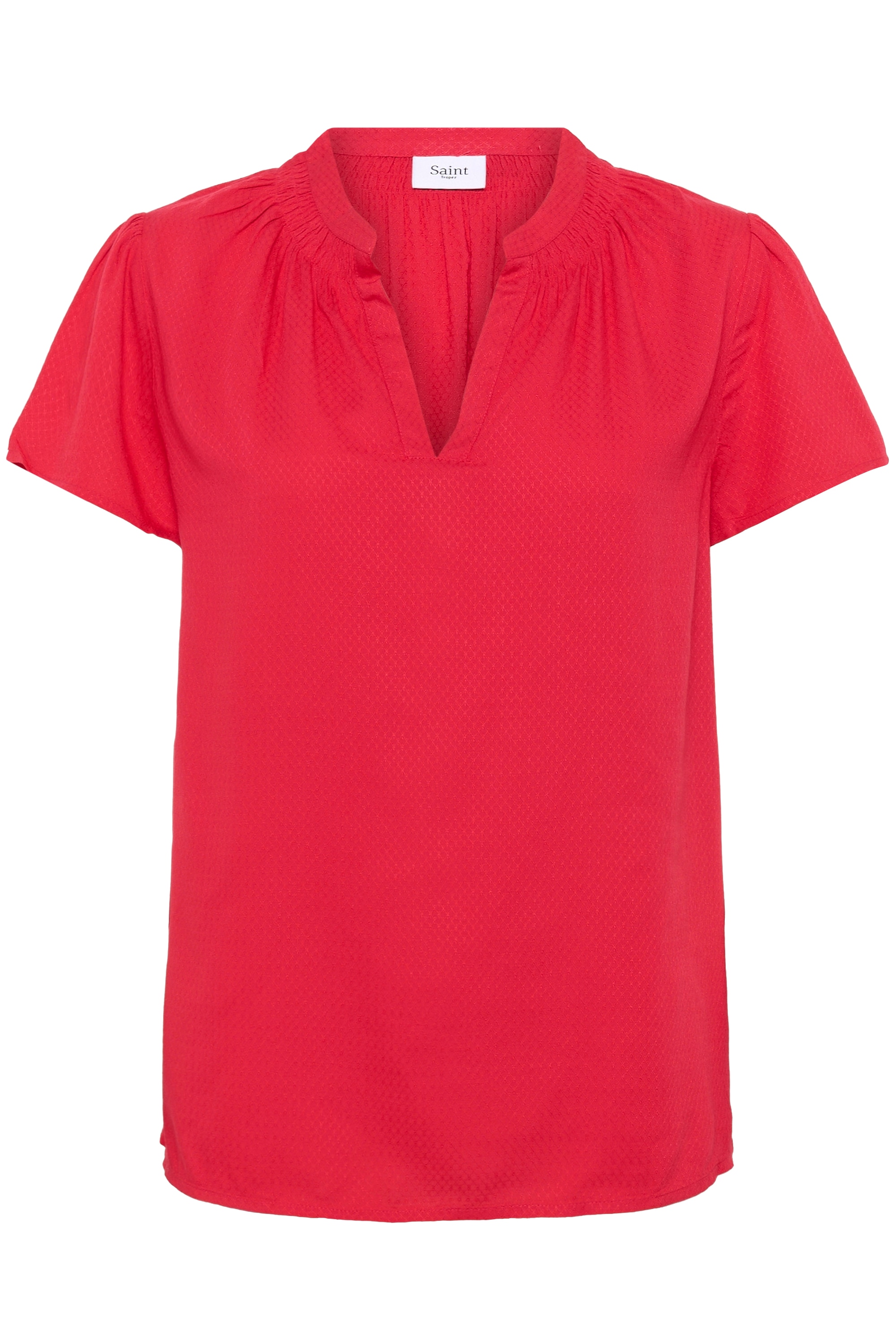 Saint Tropez Kurzarmbluse »Kurzarm-Bluse BrittaSZ«