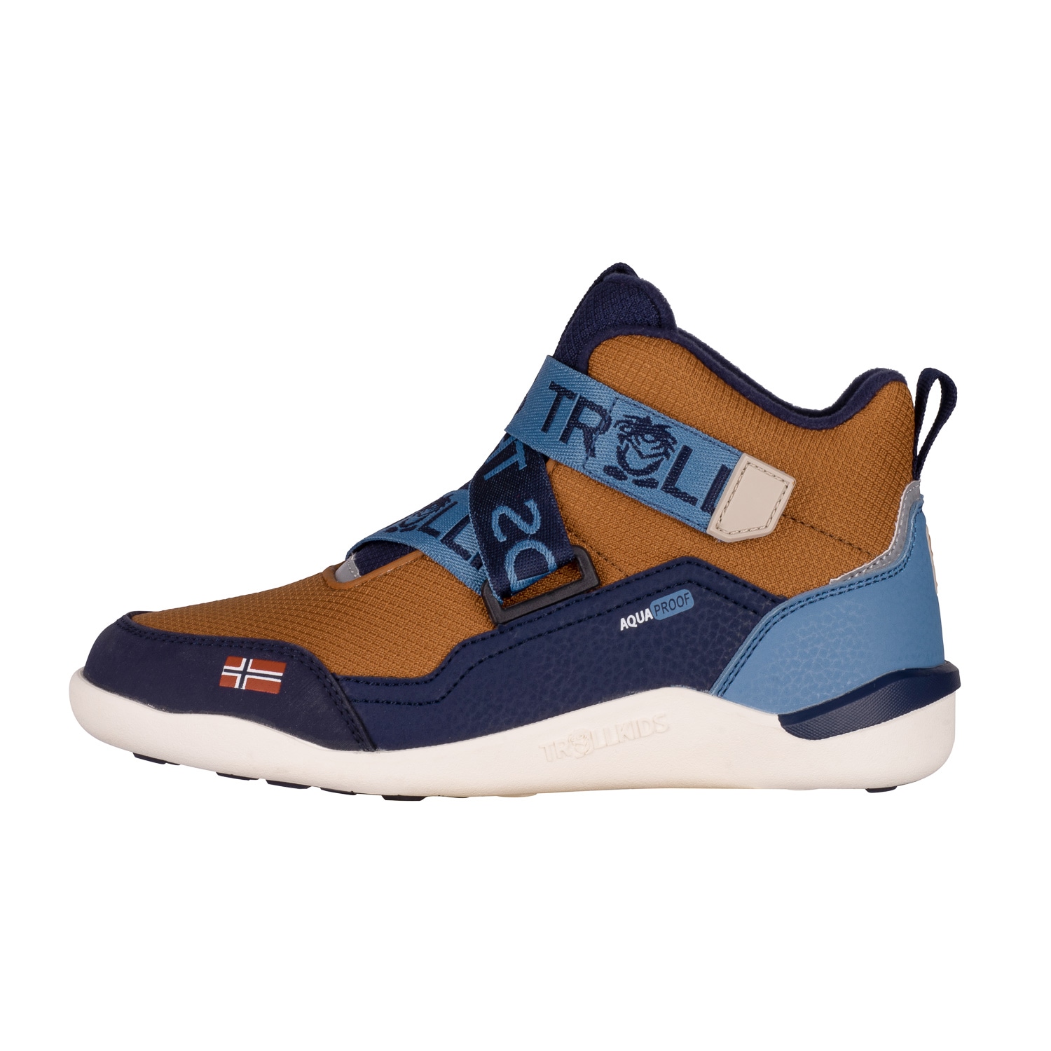 TROLLKIDS Barfußschuh »KIDS NORDFJORD BAREFOOT WINTER HIKER«  wasserdicht, warmes Fleecefutter