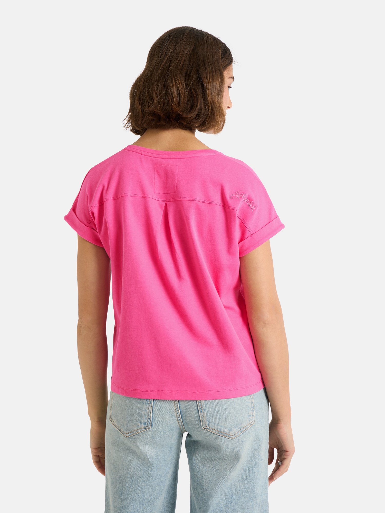 Lieblingsstück T-Shirt »CamilaEP« Ärmel mit Umschlag, Rundhals